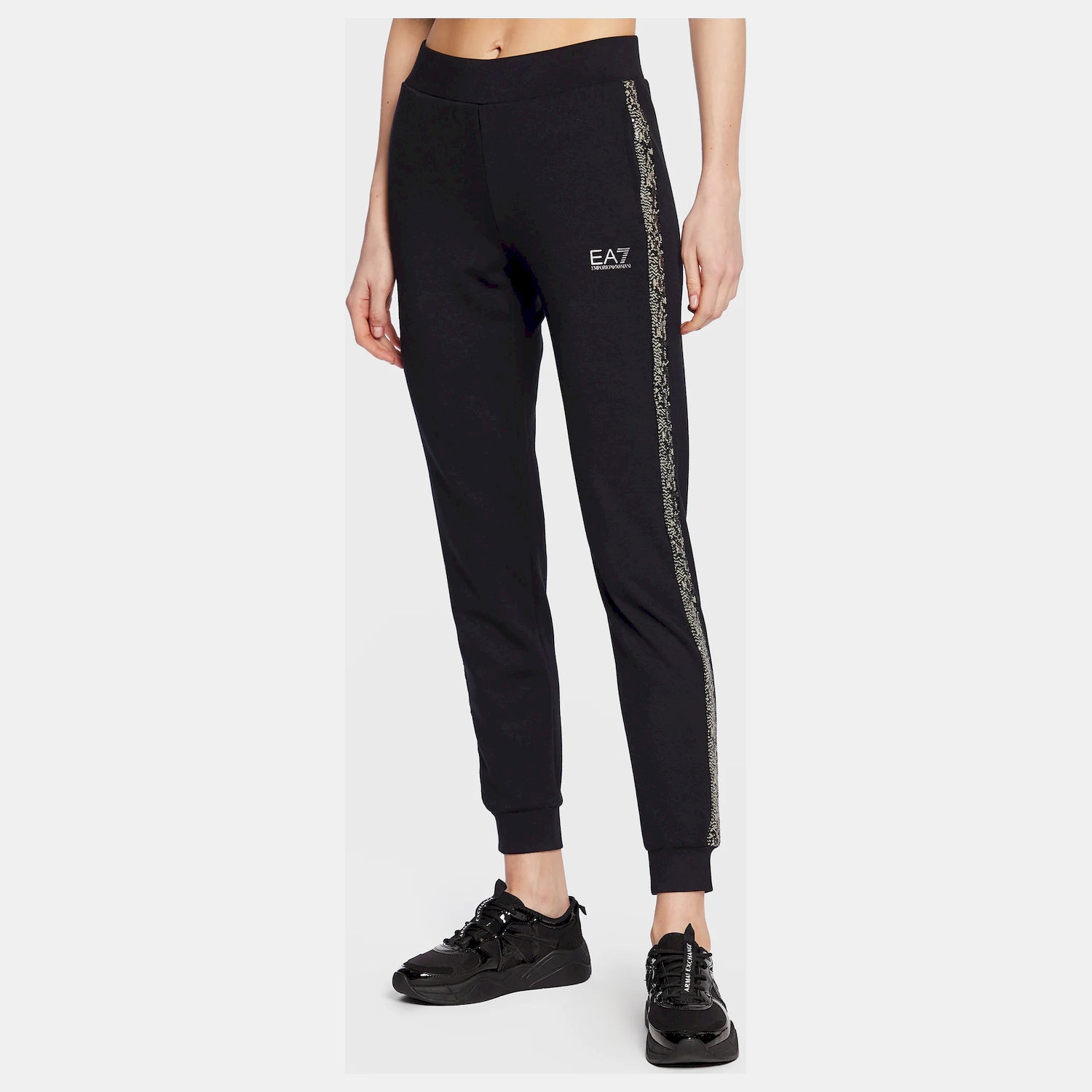 Emporio Armani Ea7 Calcas Trousers 3rtp73 Tjlqz Black Preto_shot4