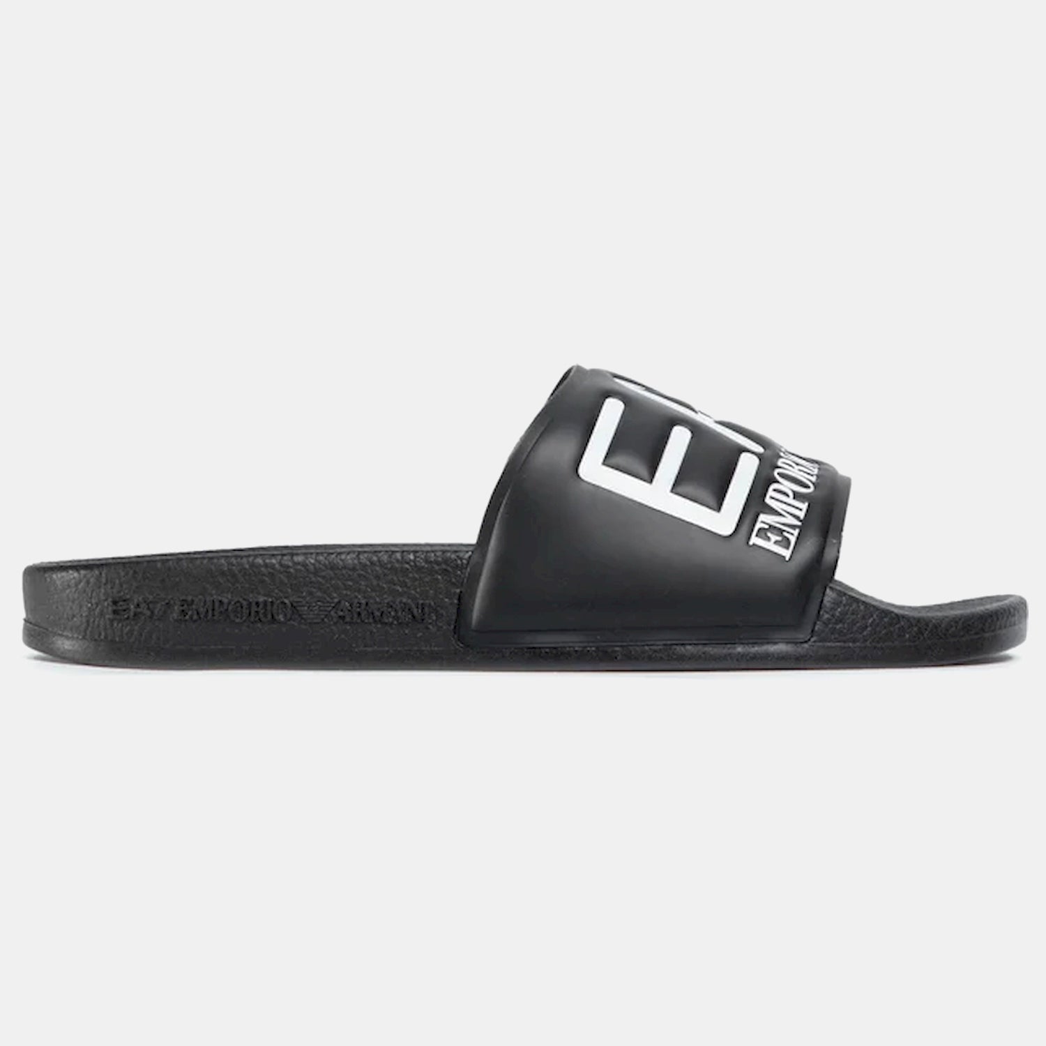 Emporio Armani Ea7 Chinelos Slippers Xcp001 Xcc22 Blk White Preto Branco_shot1