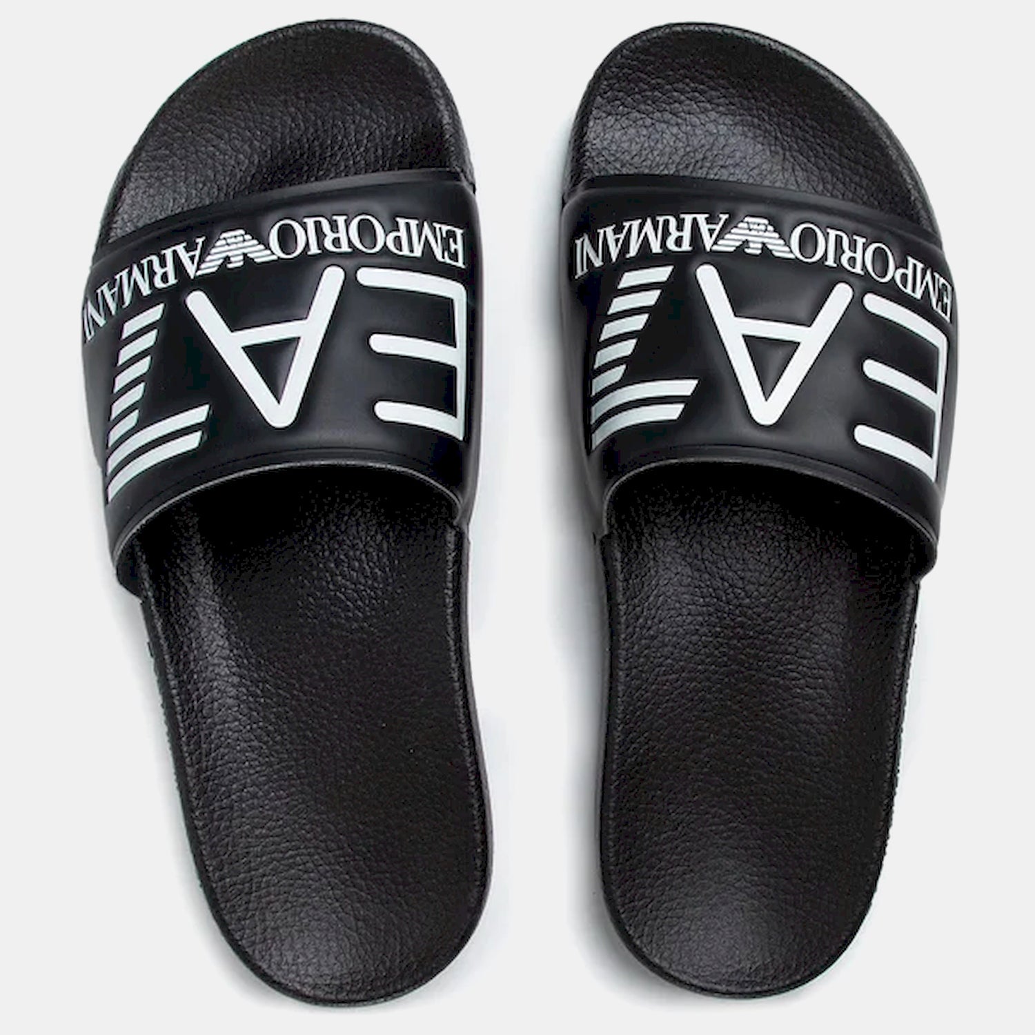 Emporio Armani Ea7 Chinelos Slippers Xcp001 Xcc22 Blk White Preto Branco_shot4