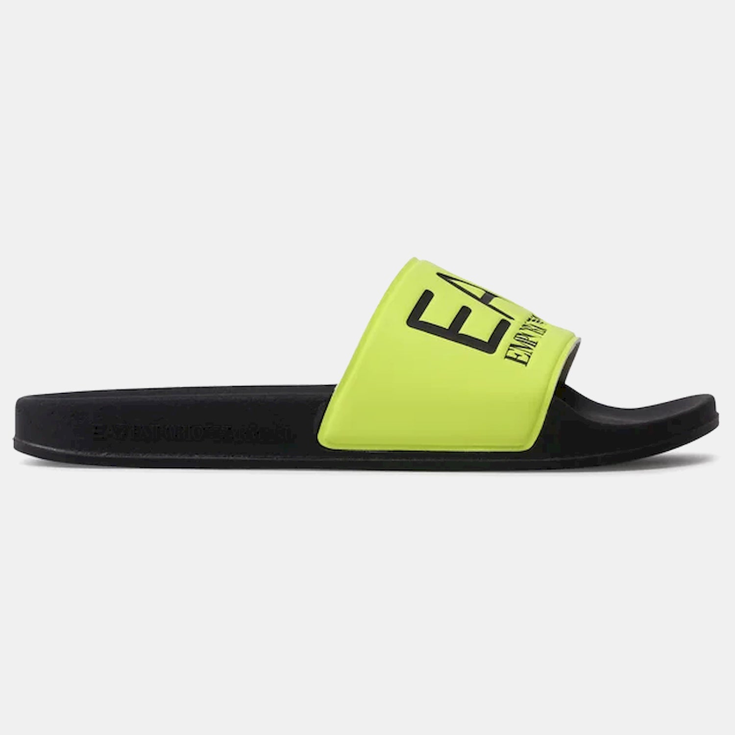Emporio Armani Ea7 Chinelos Slippers Xcp001 Xcc22 Lime Black Lima Preto_shot1