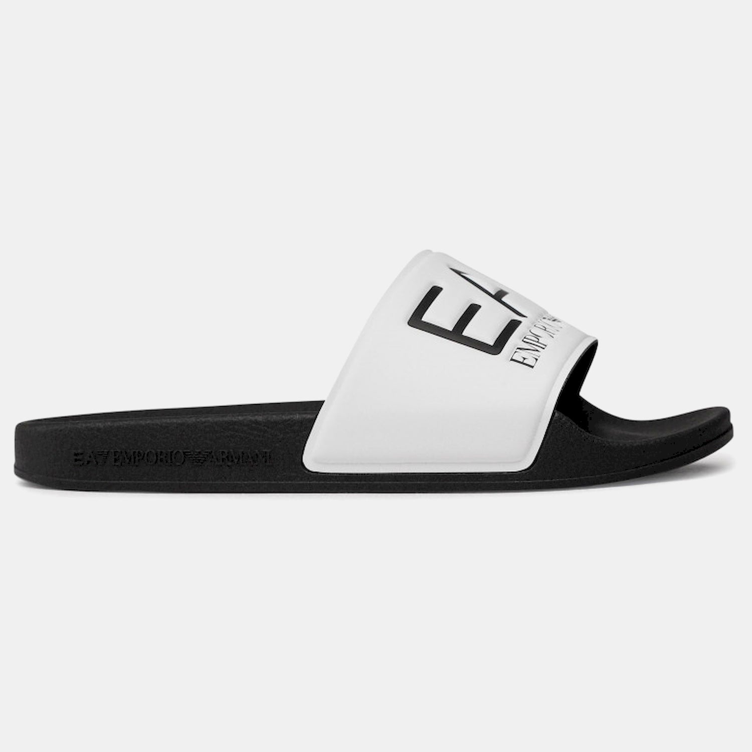 Emporio Armani Ea7 Chinelos Slippers Xcp001 Xcc22 Whi Black Branco Preto_shot3