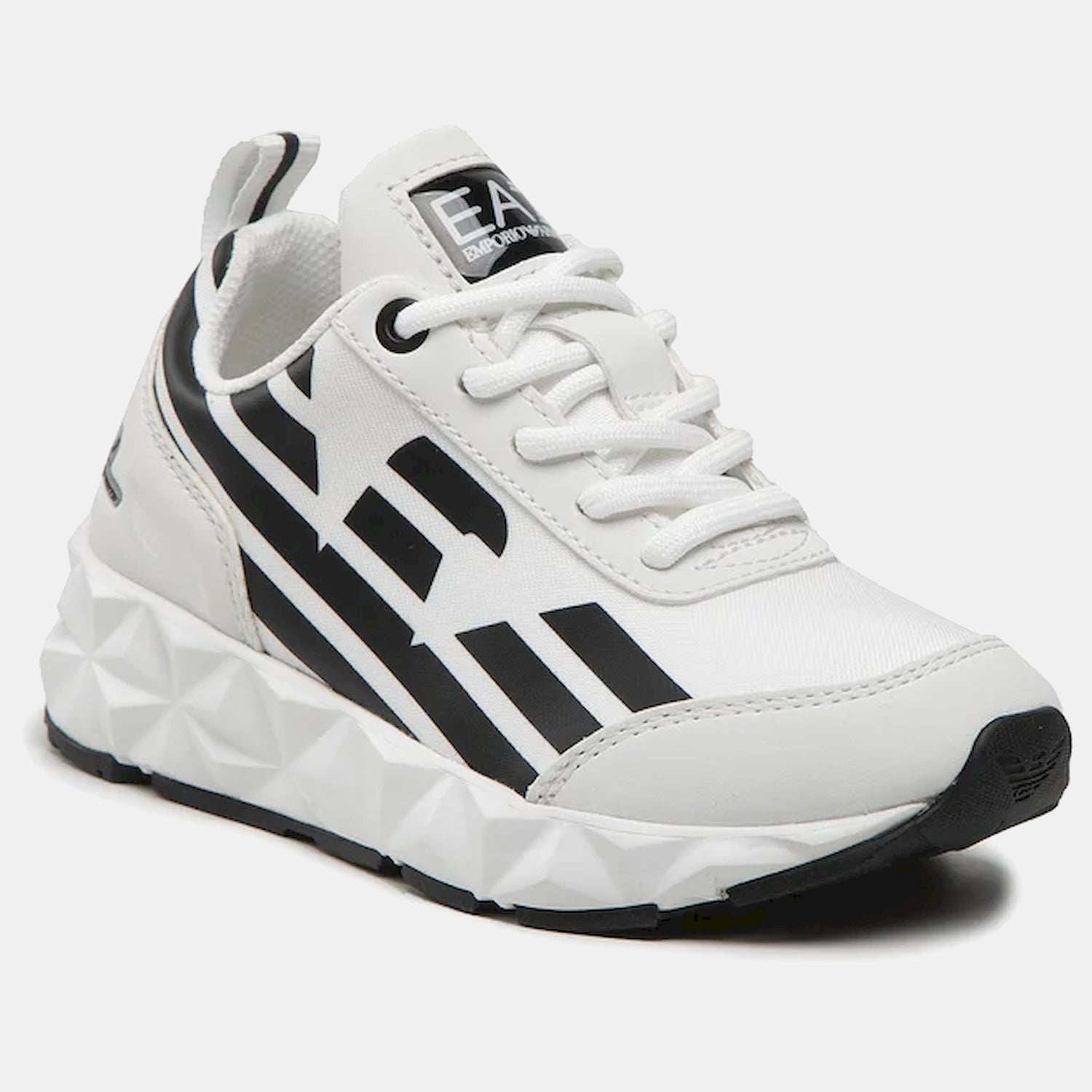 Emporio Armani Ea7 Sapatilhas Sneakers Shoes Xsx105 Xot54 White Blk Branco Preto_shot2
