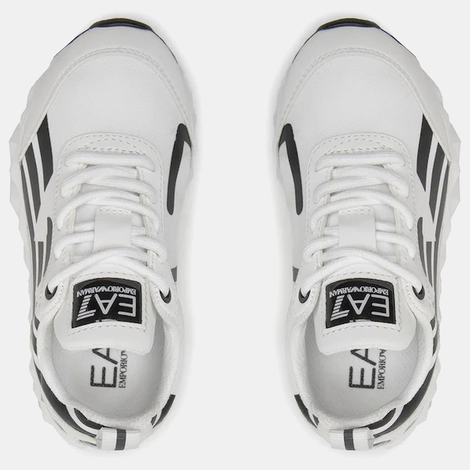 Emporio Armani Ea7 Sapatilhas Sneakers Shoes Xsx105 Xot54 White Blk Branco Preto_shot3
