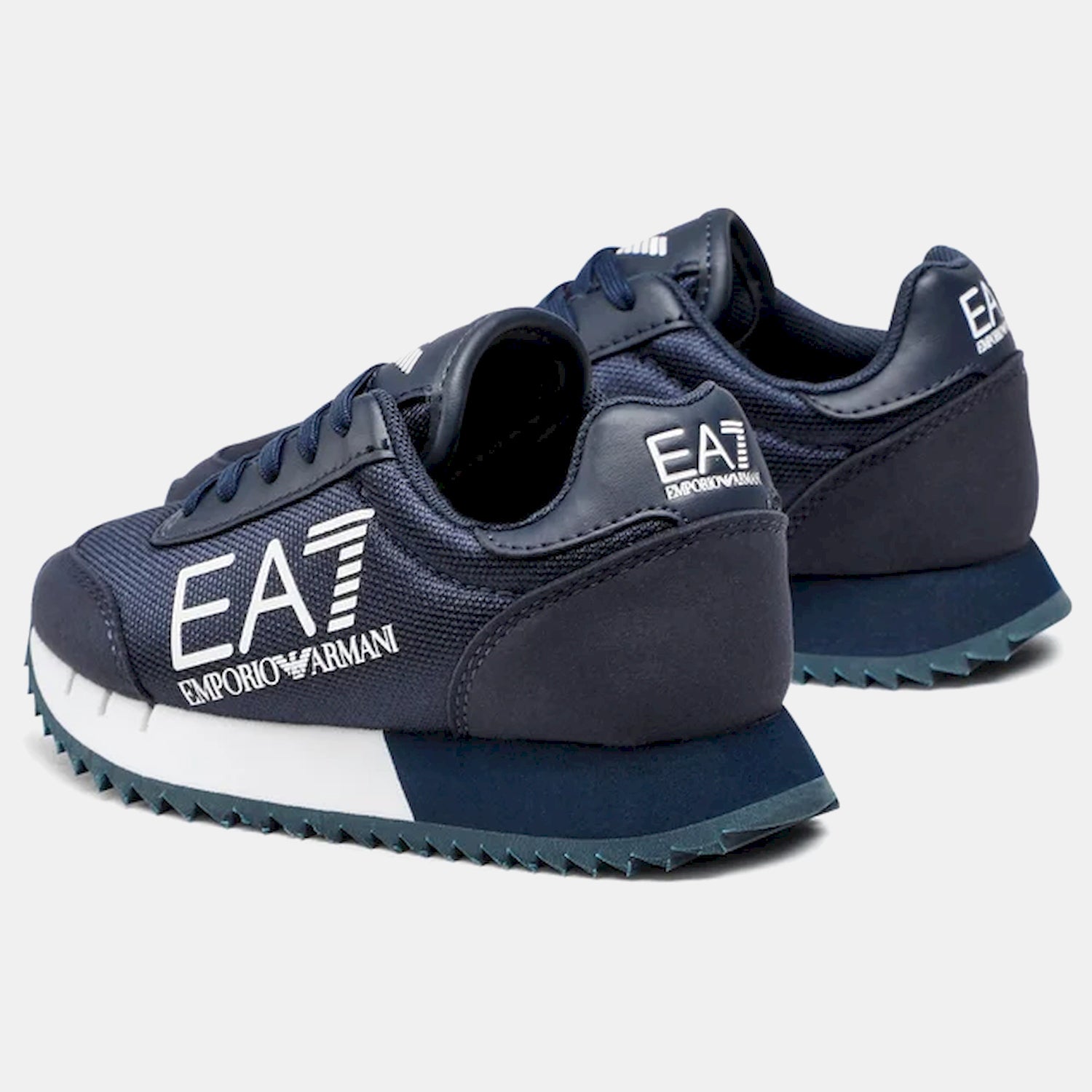 Emporio Armani Ea7 Sapatilhas Sneakers Shoes Xsx107 Xot56 Navy White Navy Branco_shot1