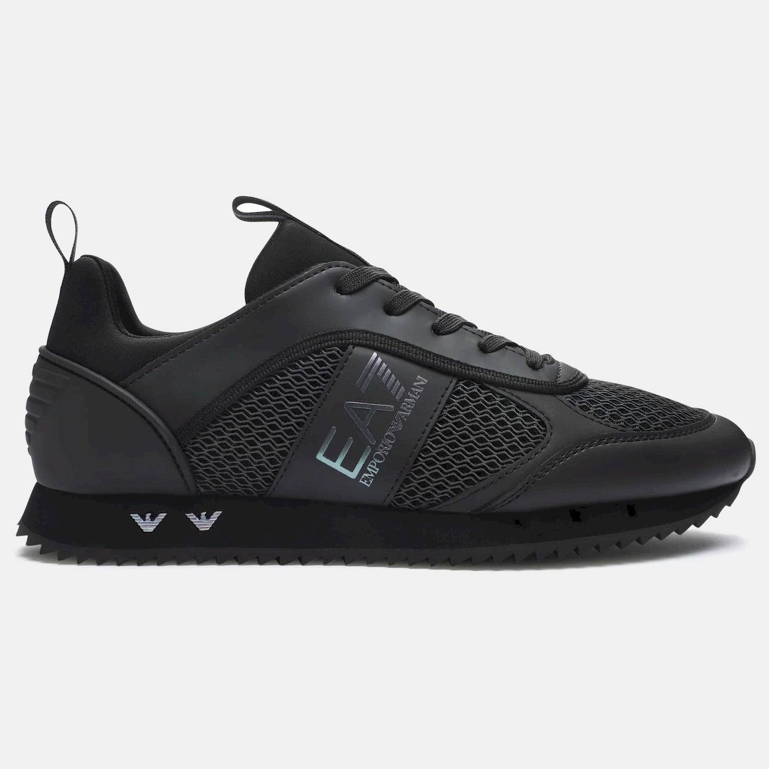 Emporio Armani Ea7 Sapatilhas Sneakers X8x027 Xk050 Triple Blk Preto_shot1