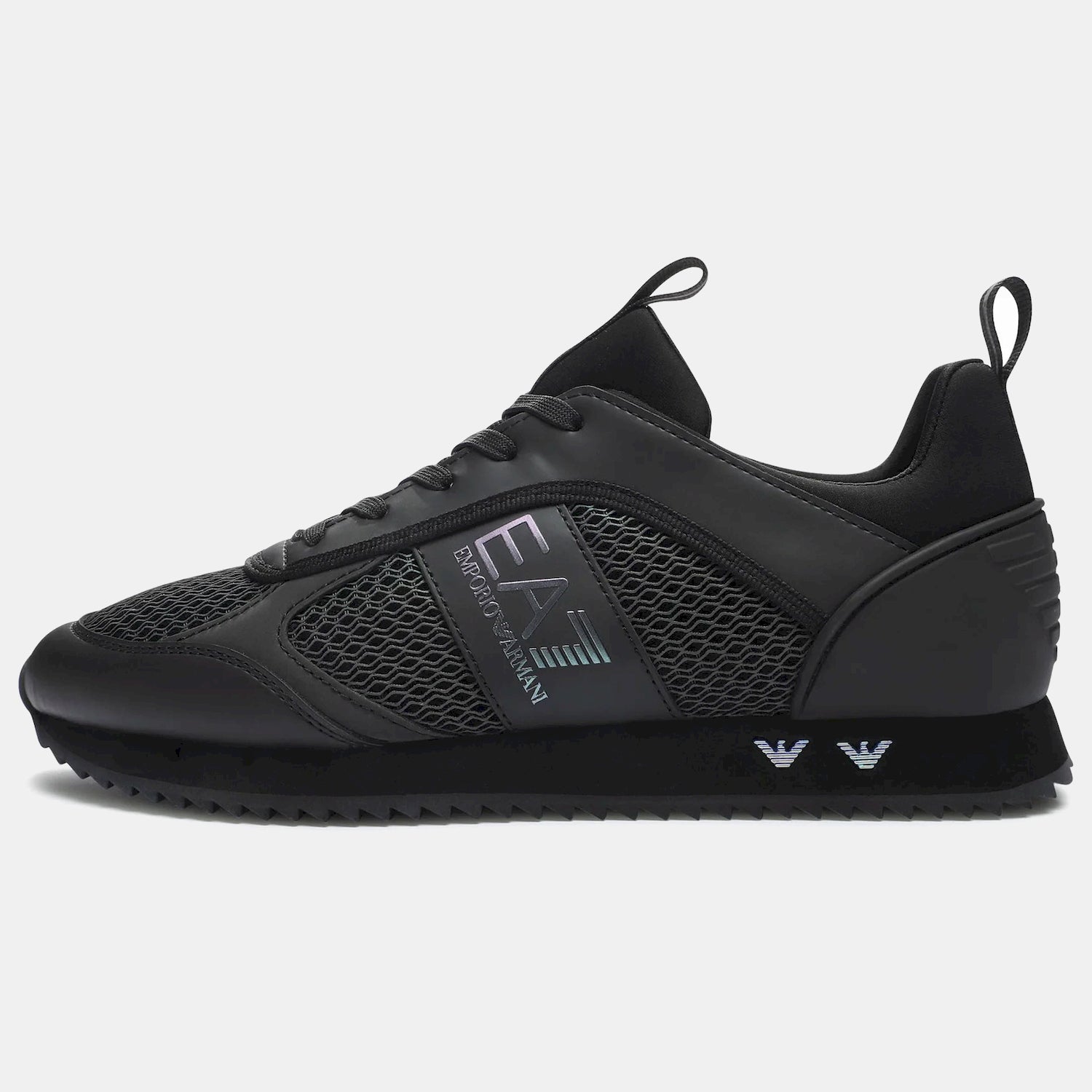 Emporio Armani Ea7 Sapatilhas Sneakers X8x027 Xk050 Triple Blk Preto_shot4