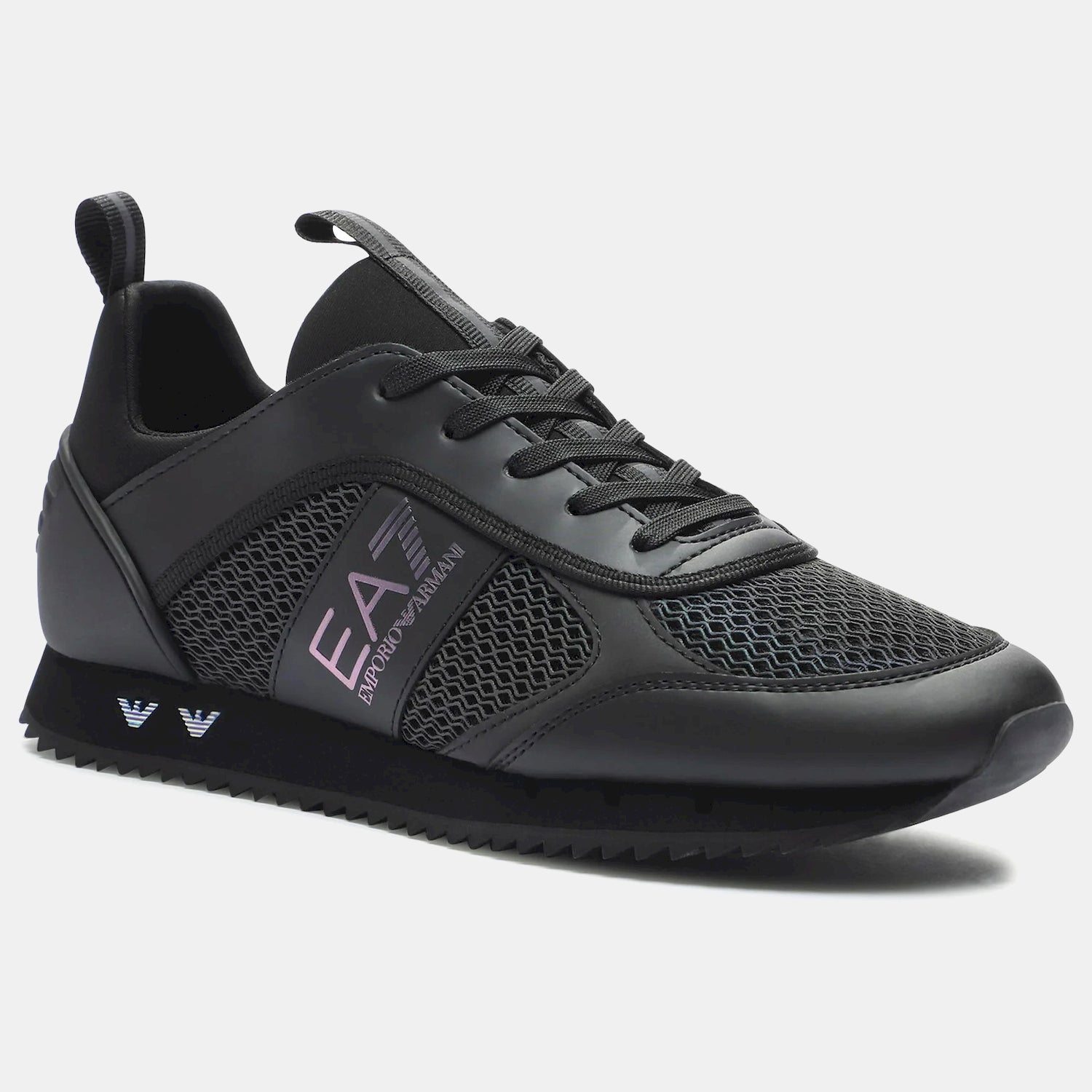 Emporio Armani Ea7 Sapatilhas Sneakers X8x027 Xk050 Triple Blk Preto_shot5