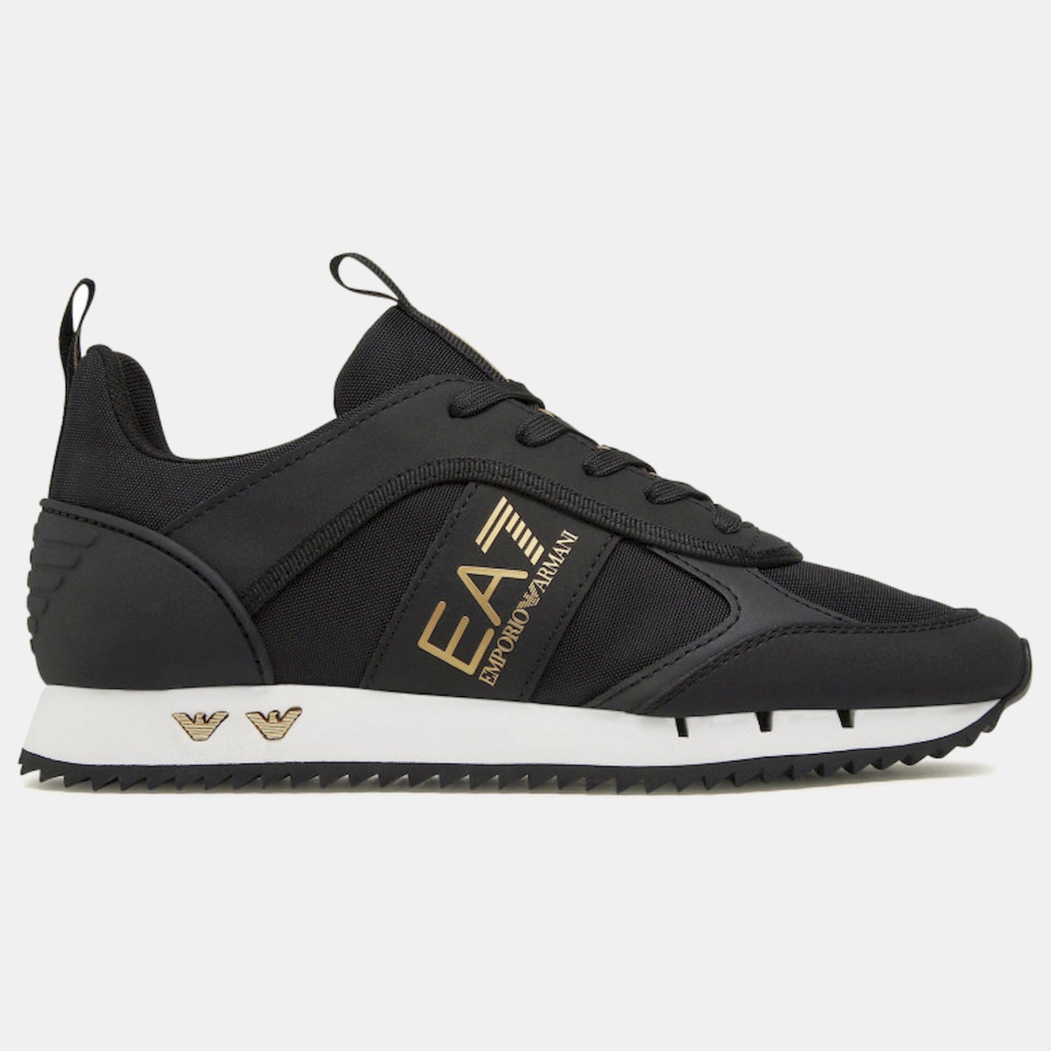 Emporio Armani Ea7 Sapatilhas Sneakers X8x027 Xk219 Blk Gold Preto Ouro_shot2