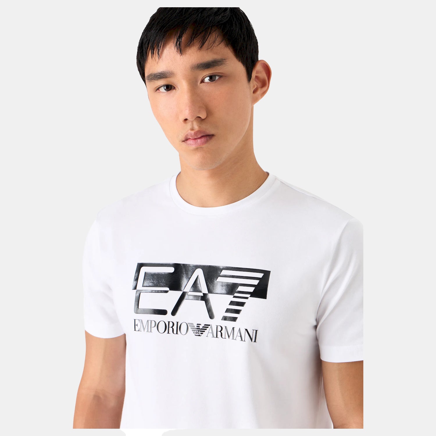 Emporio Armani Ea7 T Shirt 6rpt62 Pj03z White Branco_shot3
