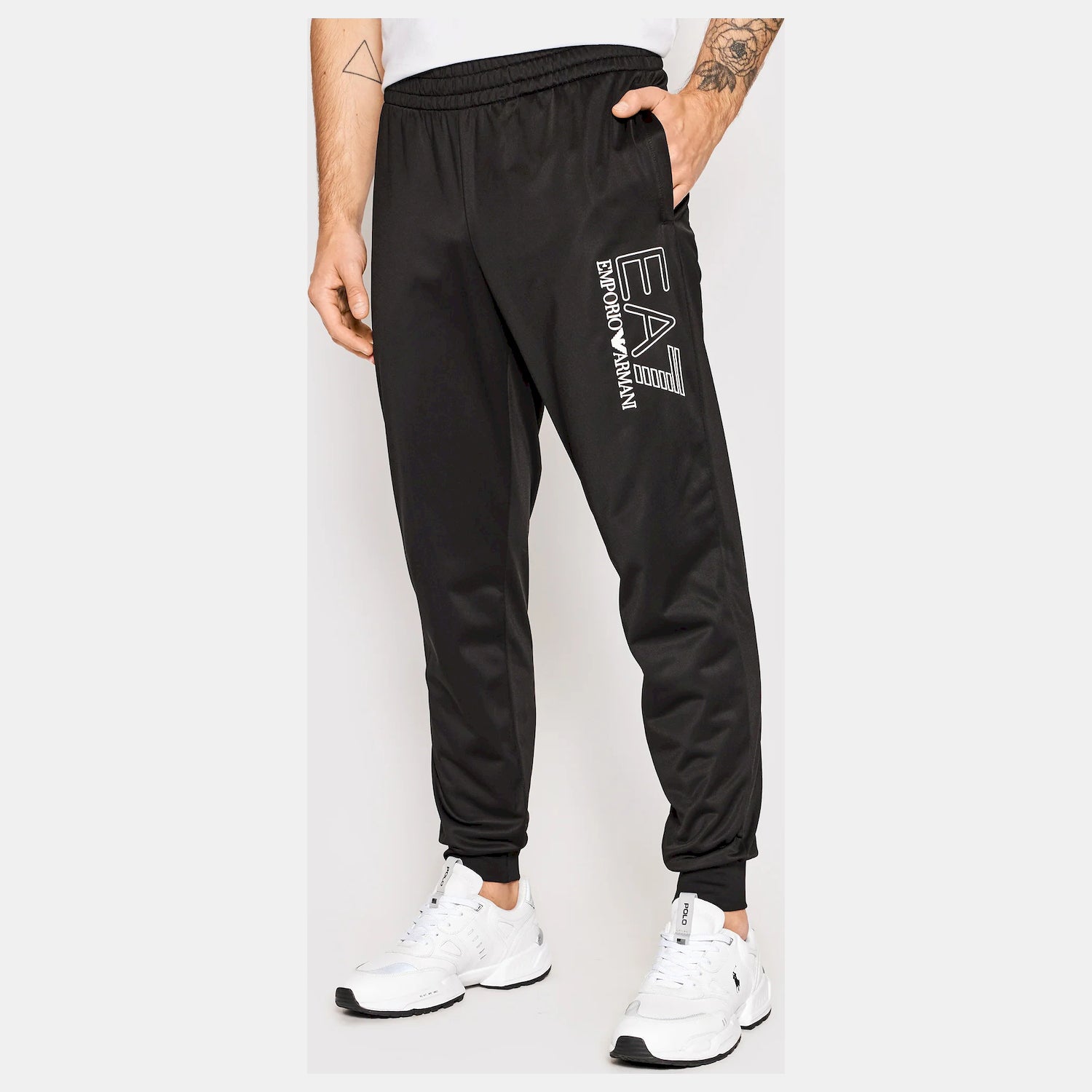 Emporio Armani Ea7 Tracksuit 3lpv76 Pjcnz Red Blk Vermelho Preto_shot2