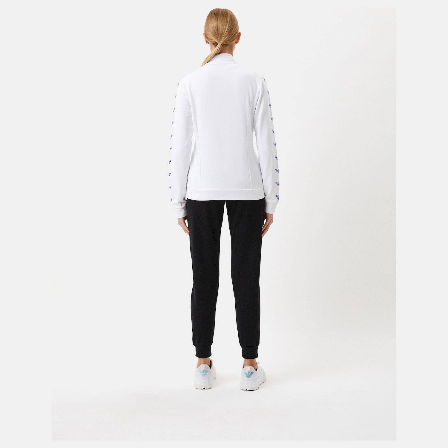 Emporio Armani Ea7 Tracksuit 6ltv68 Tjjrz Whi Black Branco Preto_shot2