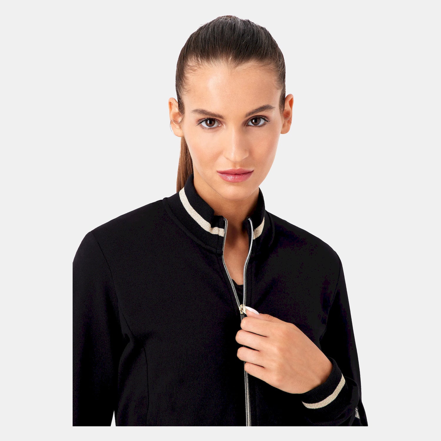 Emporio Armani Ea7 Tracksuit 6rtv51 Tjplz Blk Gold Preto Ouro_shot4