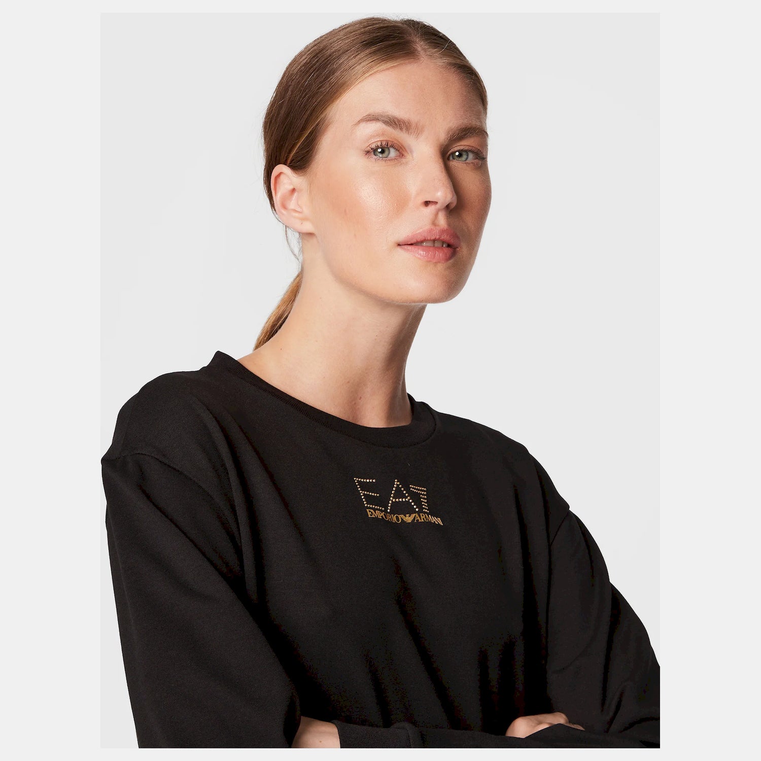 Emporio Armani Ea7 Vestido Dress 6lta53 Tj9rz Black Preto_shot2