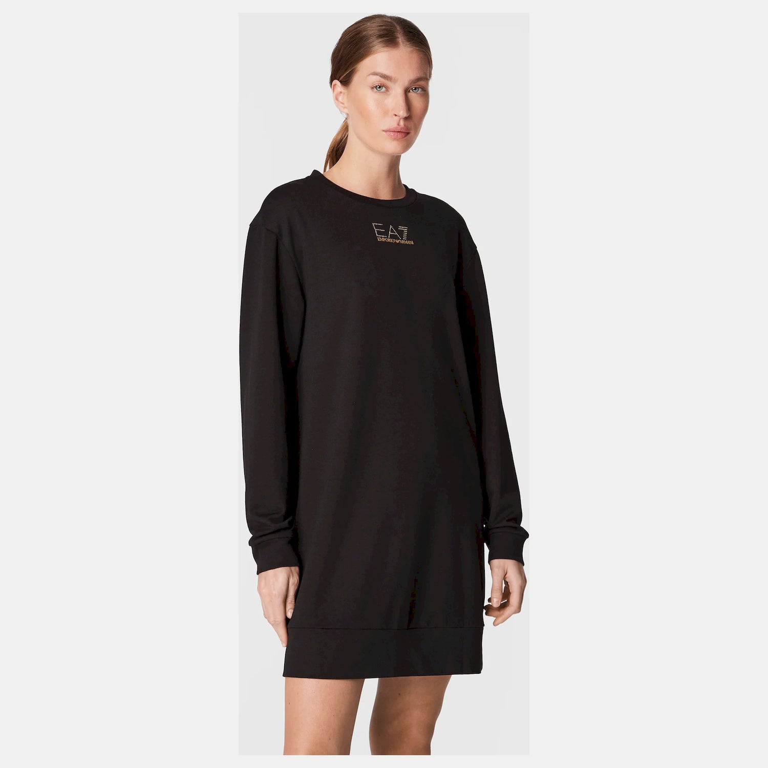 Emporio Armani Ea7 Vestido  Dress 6lta53 Tj9rz Black Preto_shot4