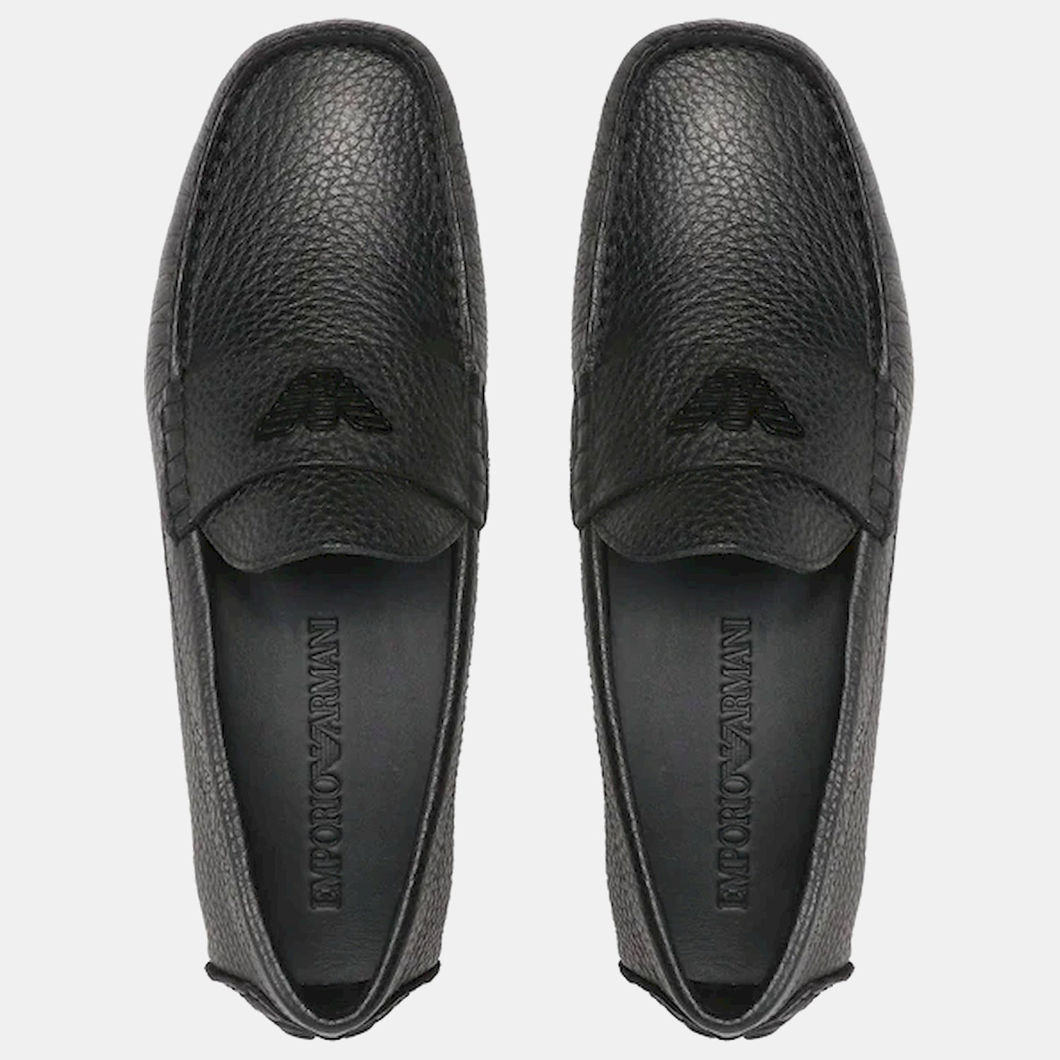 Emporio Armani Mocassins Loafer X4b124 Xf665 Black Preto_shot4