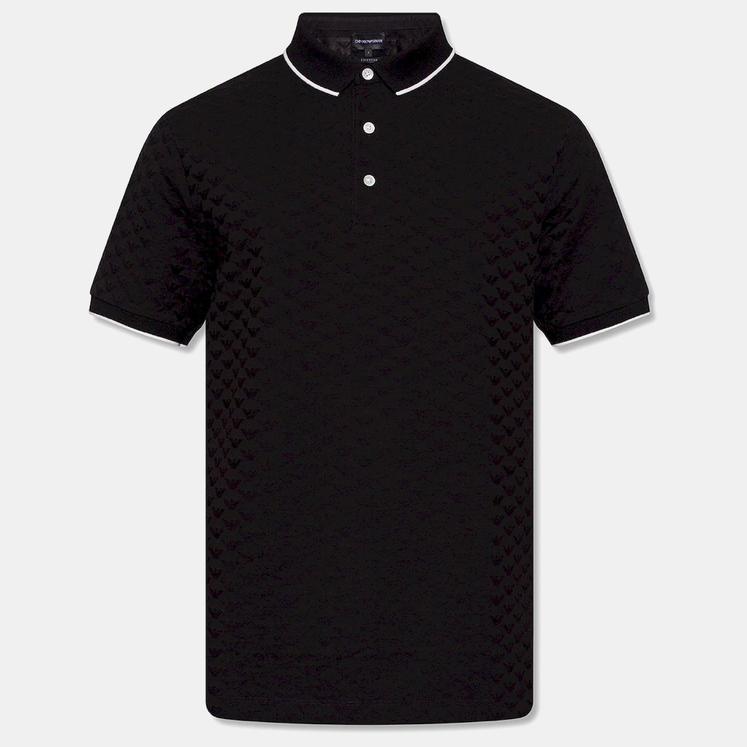 Emporio Armani Polo 8n1fp0 1jhwz Black Preto_shot2
