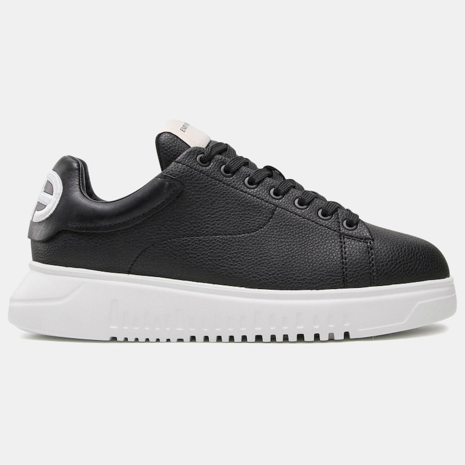 Emporio Armani Sapatilhas Sneakers Shoes X4x264 Xn190 Blk White Preto Branco_shot2