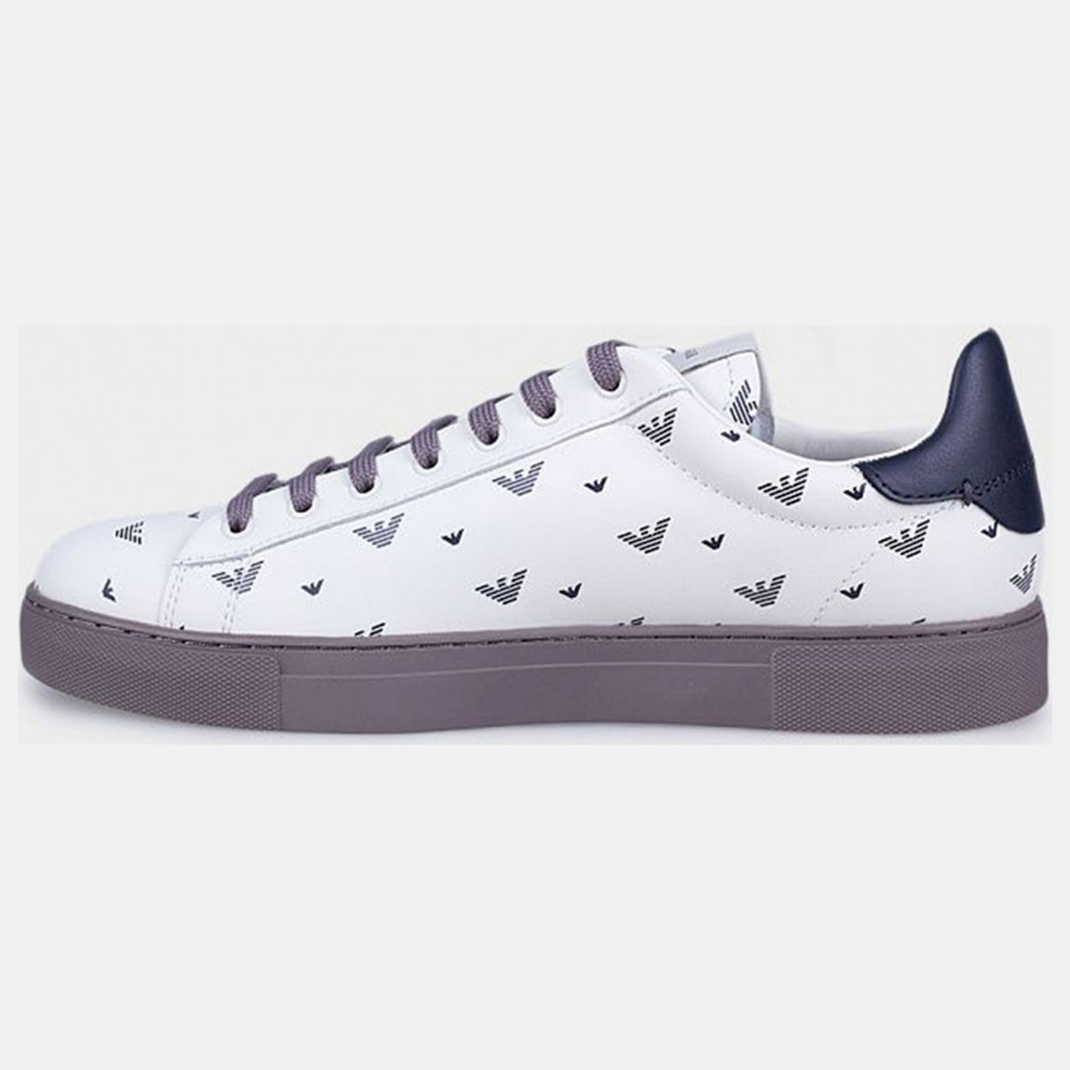 Emporio Armani Sapatilhas Sneakers Shoes X4x565 Xn181 White Grey Branco Cinza_shot1