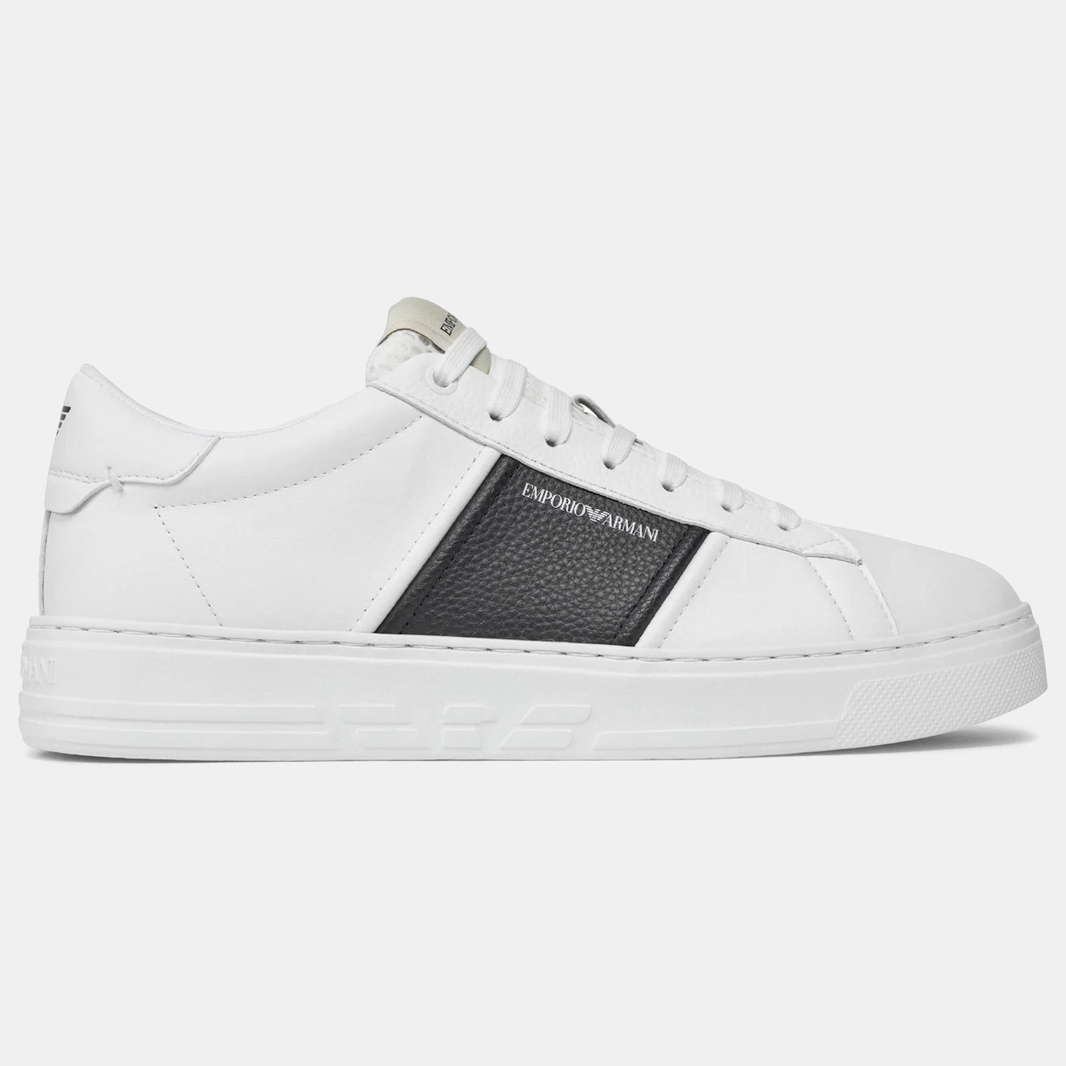 Emporio Armani Sapatilhas Sneakers Shoes X4x570 Xn840 Whi Nvy Branco Navy_shot1
