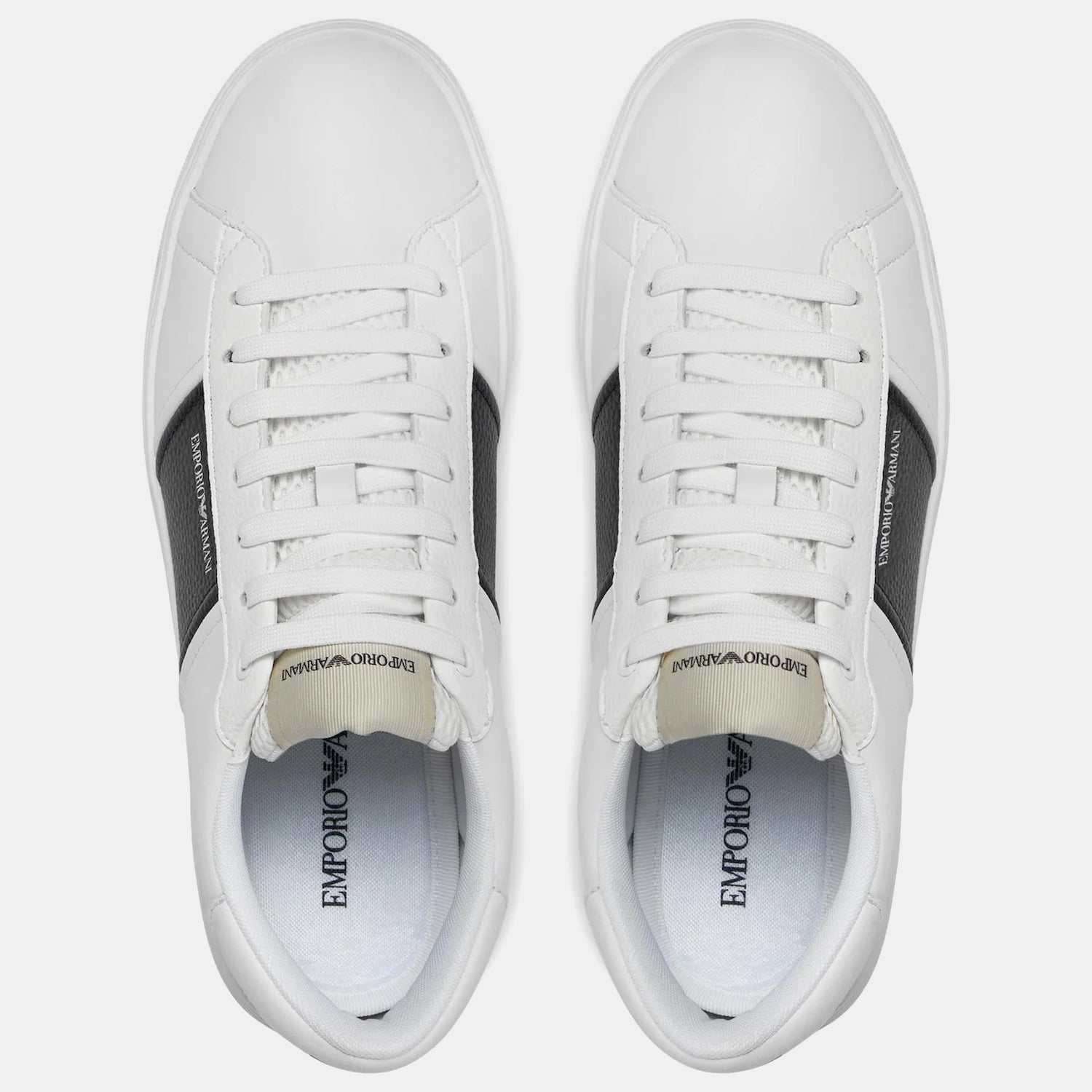 Emporio Armani Sapatilhas Sneakers Shoes X4x570 Xn840 Whi Nvy Branco Navy_shot4