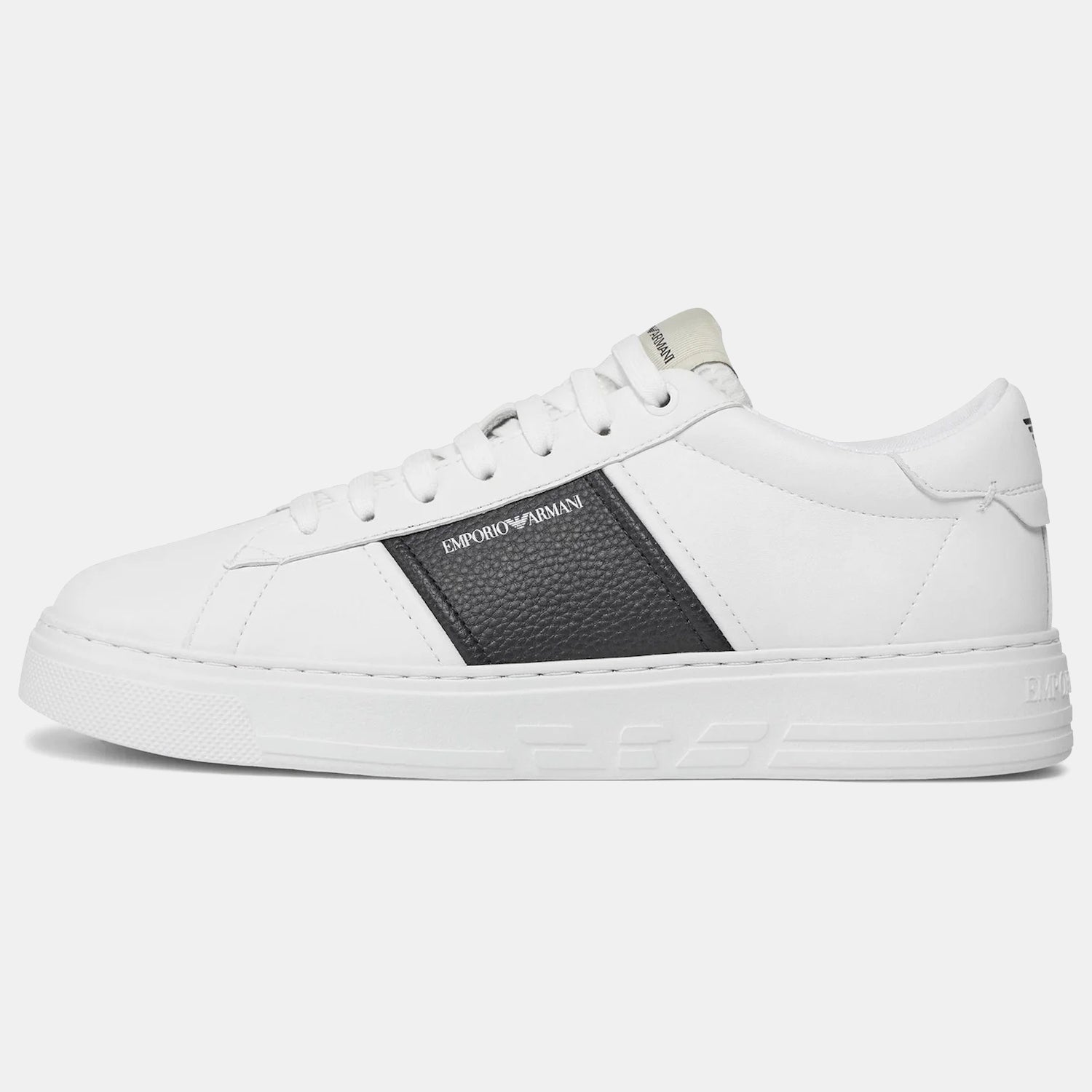 Emporio Armani Sapatilhas Sneakers Shoes X4x570 Xn840 Whi Nvy Branco Navy_shot5