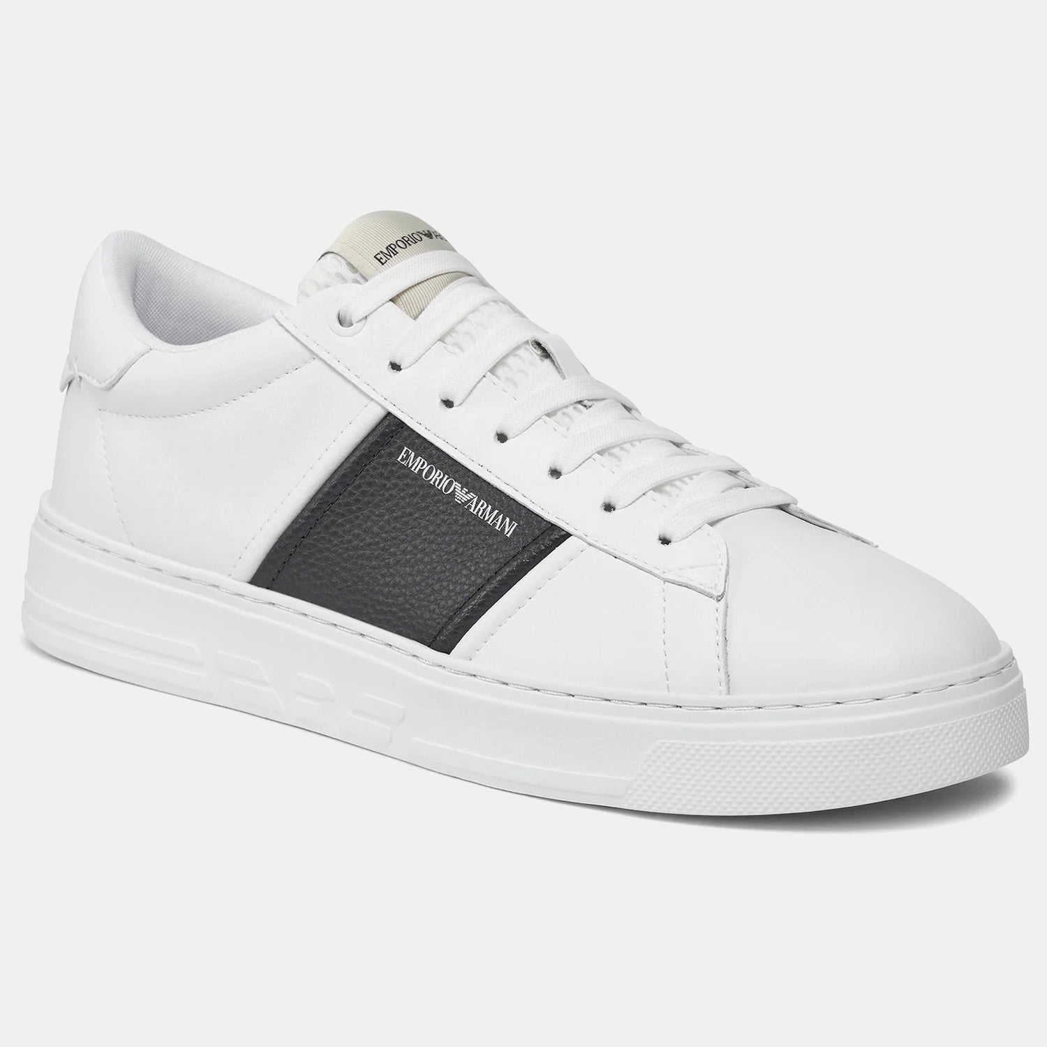 Emporio Armani Sapatilhas Sneakers Shoes X4x570 Xn840 Whi Nvy Branco Navy_shot6