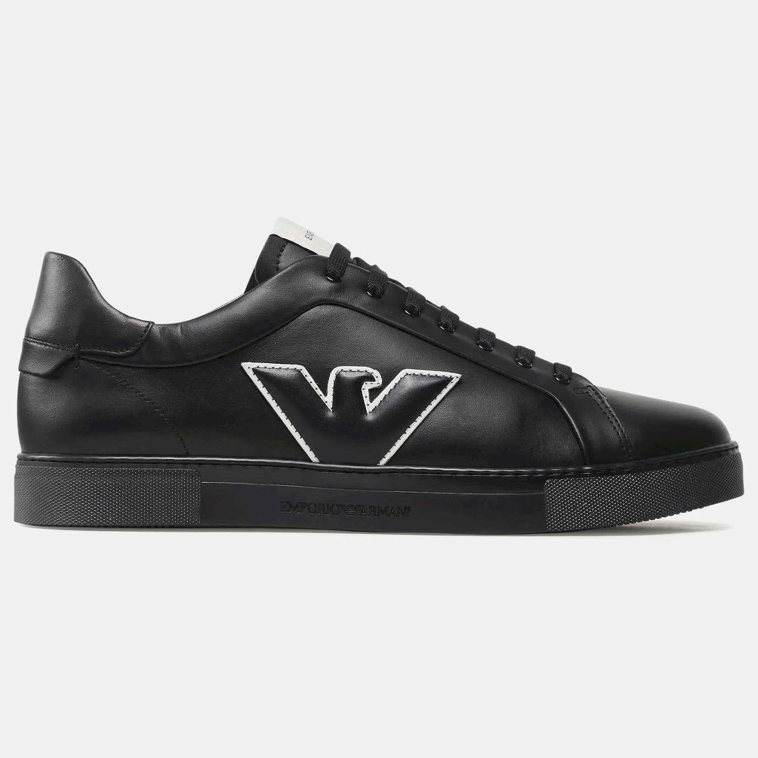 Emporio Armani Sapatilhas Sneakers Shoes X4x598 Xn633 Triple Blk Preto_shot1