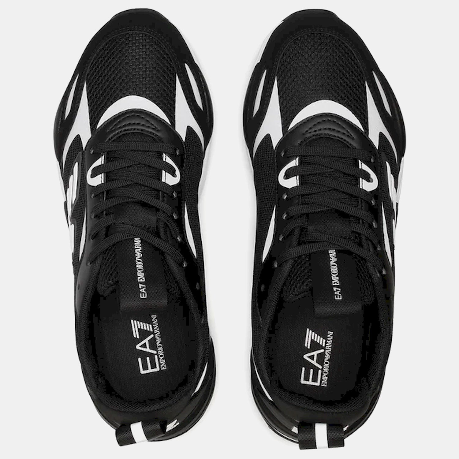 Emporio Armani Sapatilhas Sneakers Shoes X8x070 Xk165 Blk Silver Preto Silver_shot4