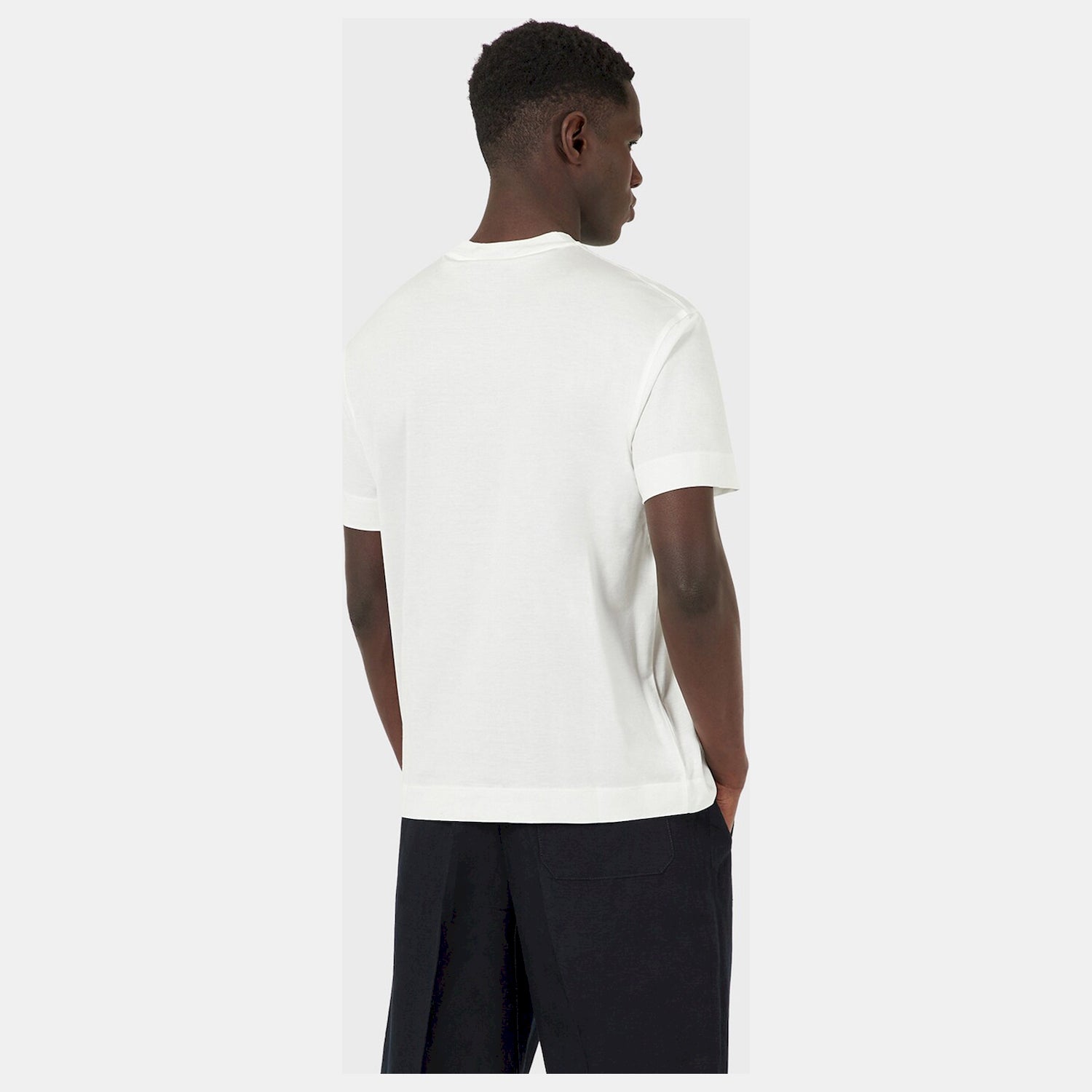 Emporio Armani T Shirt 8n1tf6 1juvz White Branco_shot1