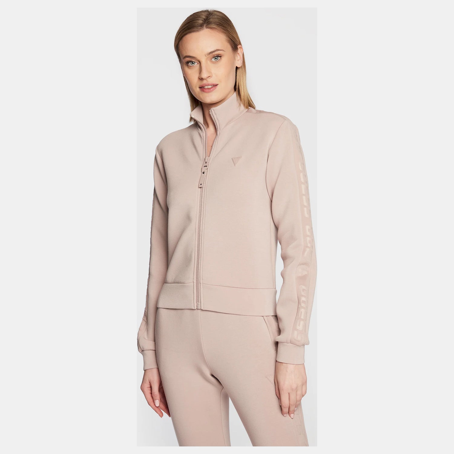 Guess Blusao Jackets V2yq17k7uw2 Taupe Taupe_shot4