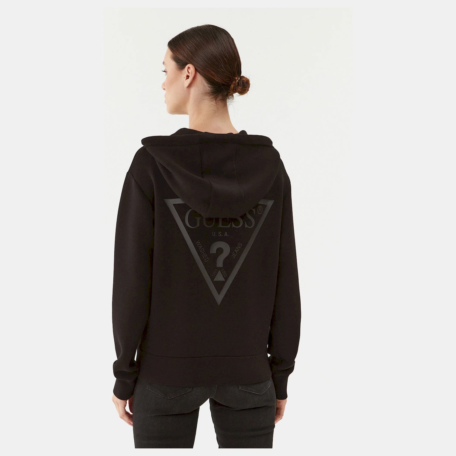 Guess Blusao Jackets V3rq11k7uw2 Black Preto_shot1