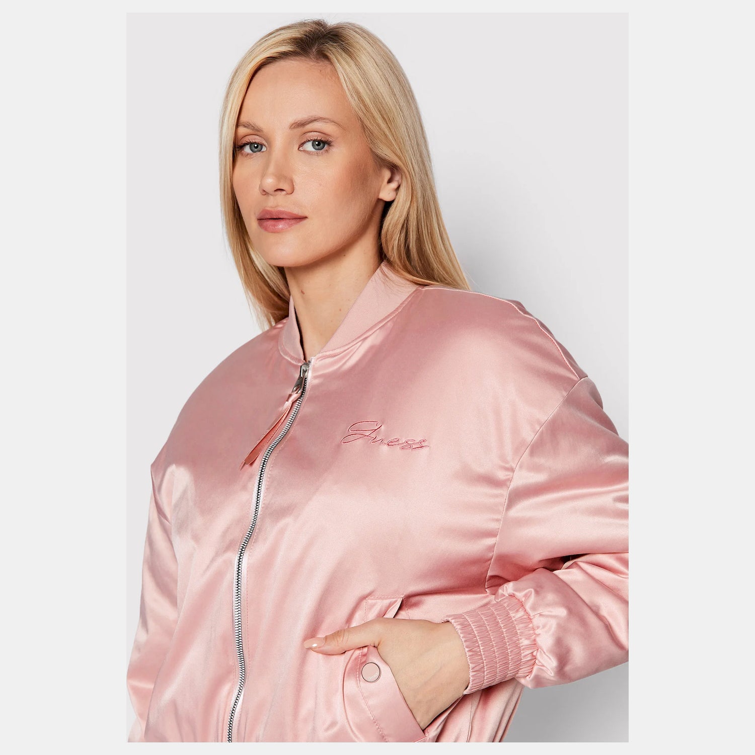 Guess Blusao Jackets W2yl03 Wera2 Rose Rosa_shot1