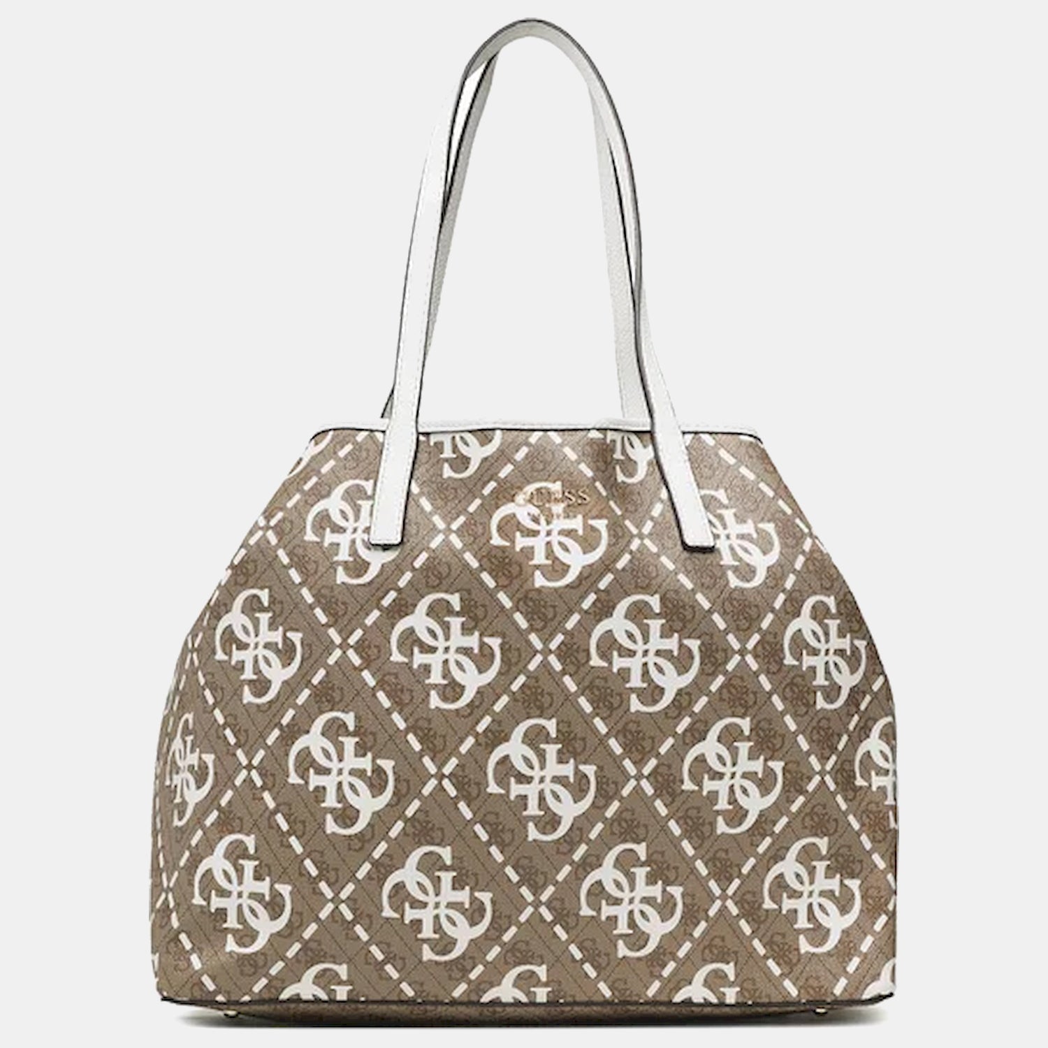 Guess Bolsa Bag Oq699529 Brown Whit Castanho Branco_shot1