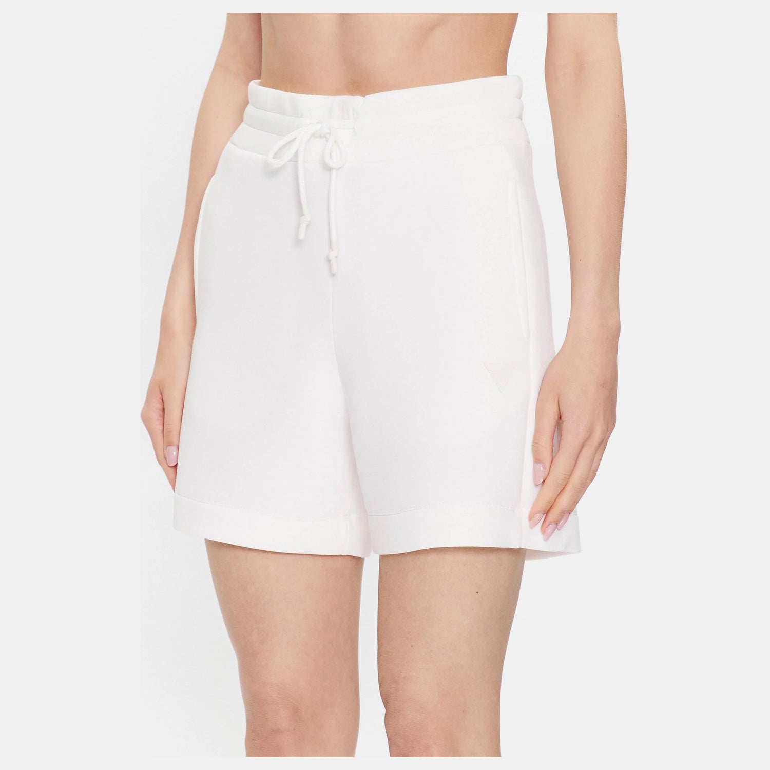 Guess Calcao Shorts V2yd10 K7uw2 White Branco_shot3