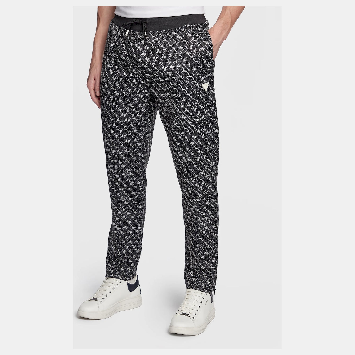 Guess Calcas Training Pants Z2bb05 Fl04q Black Preto_shot4