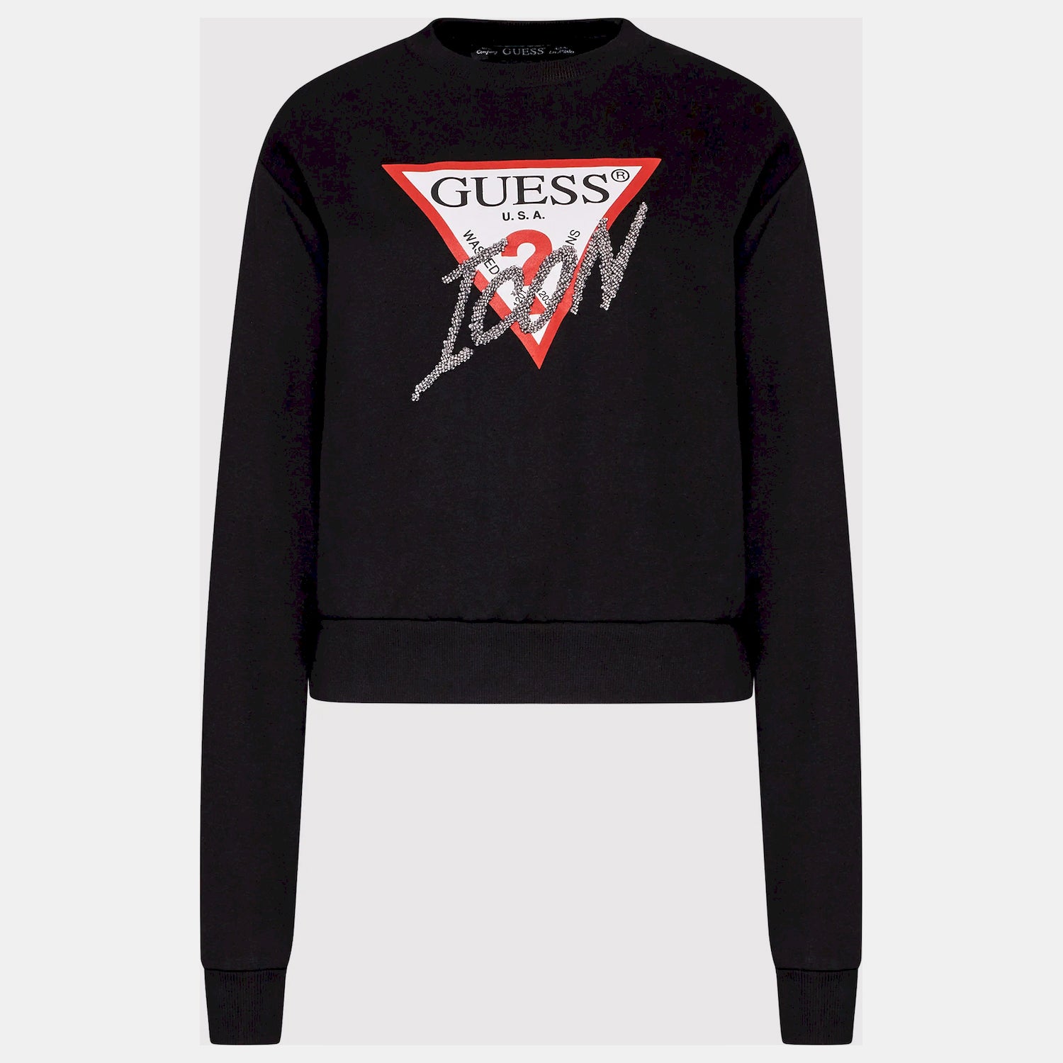 Guess Camisola Sweat W2yq01 Kb681 Black Preto_shot4