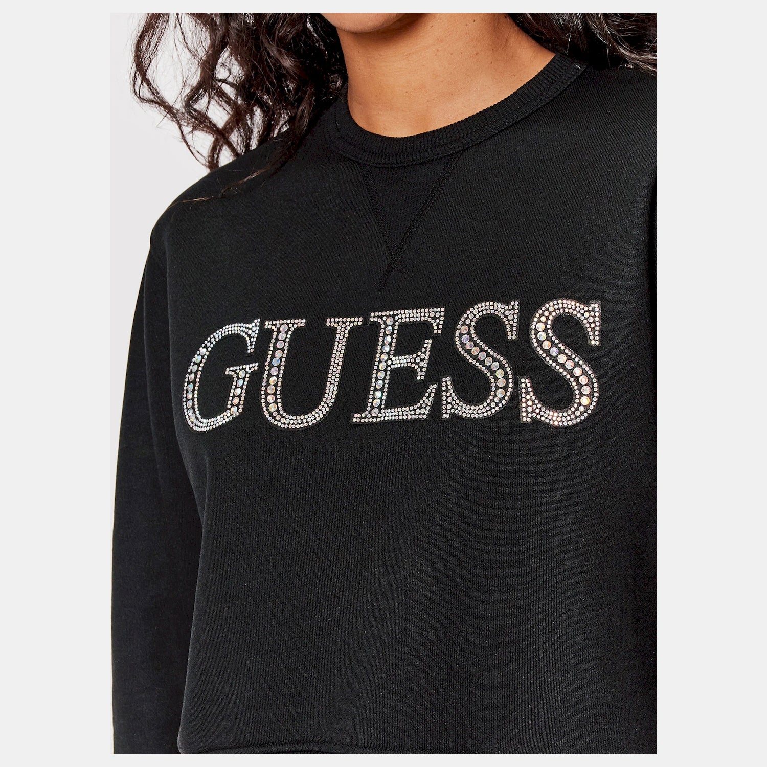 Guess Camisola Sweat W2yq09 K8801 Black Preto_shot1