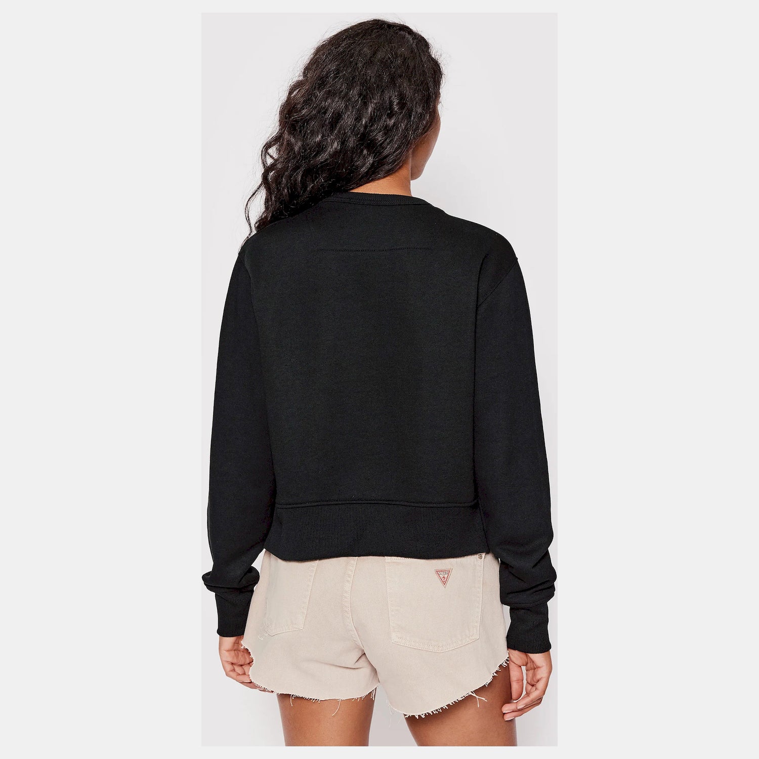 Guess Camisola Sweat W2yq09 K8801 Black Preto_shot2