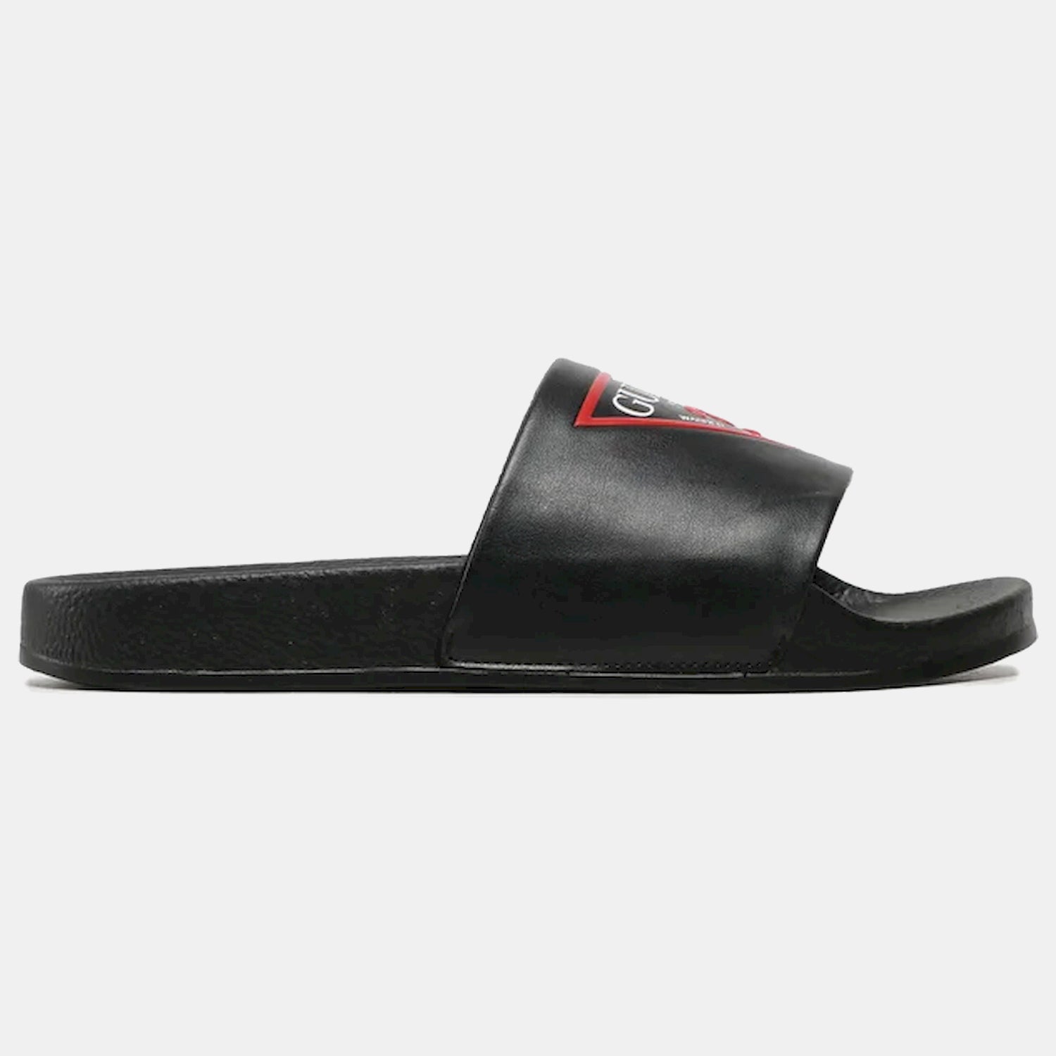 Guess Chinelos Slippers Fm6clc Black Red Preto Vermelho_shot1