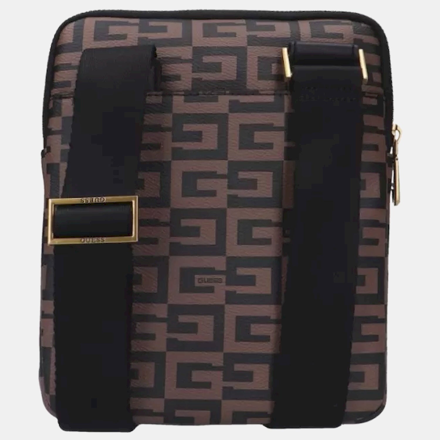 Guess Crossbody Hmescg P2358 Brown.logo Castanho_shot1