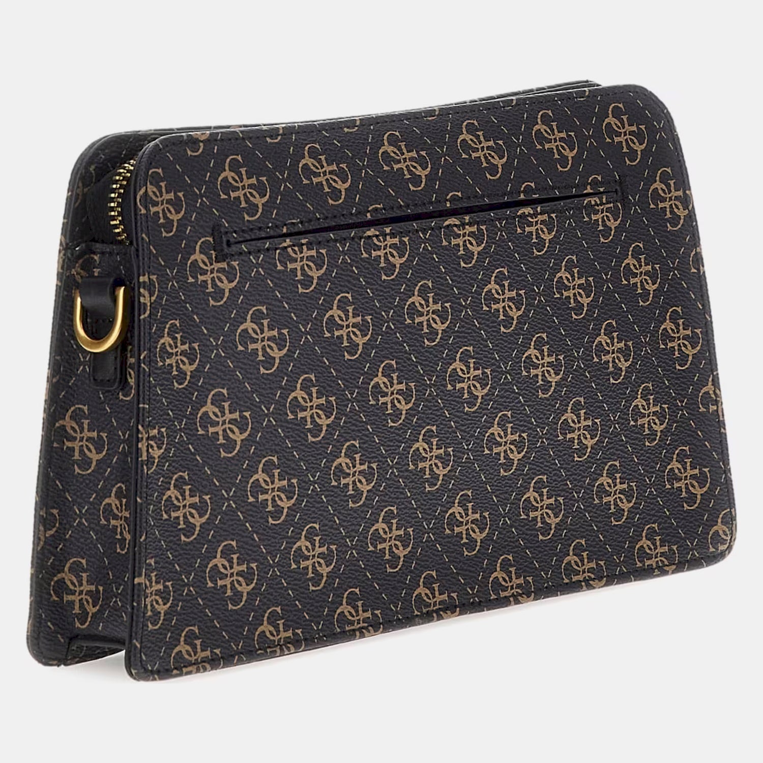 Guess Crossbody Hmevzl P4187 Brown.logo Castanho_shot1