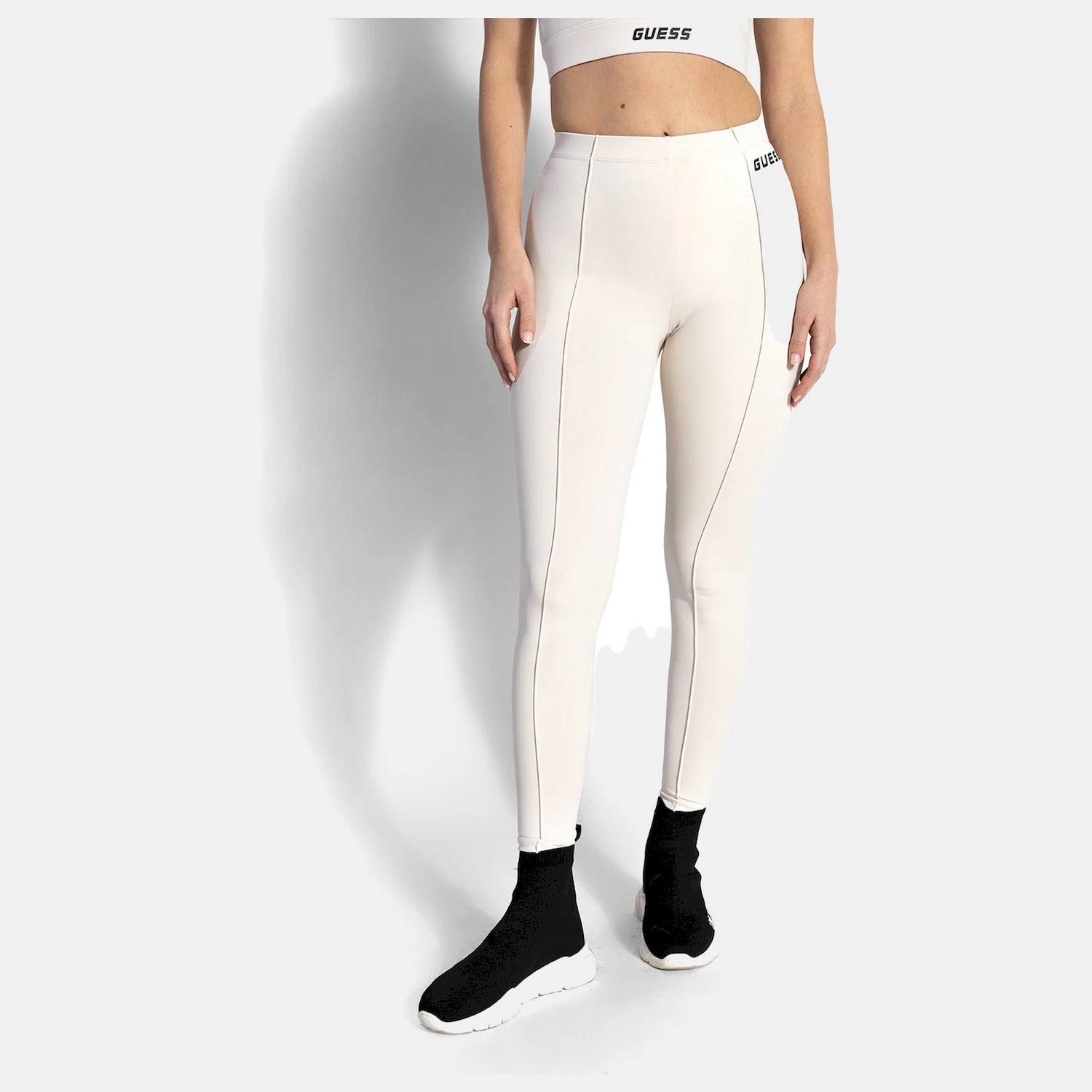 Guess Legging V3rb00kbil2 Beige Beige_shot2