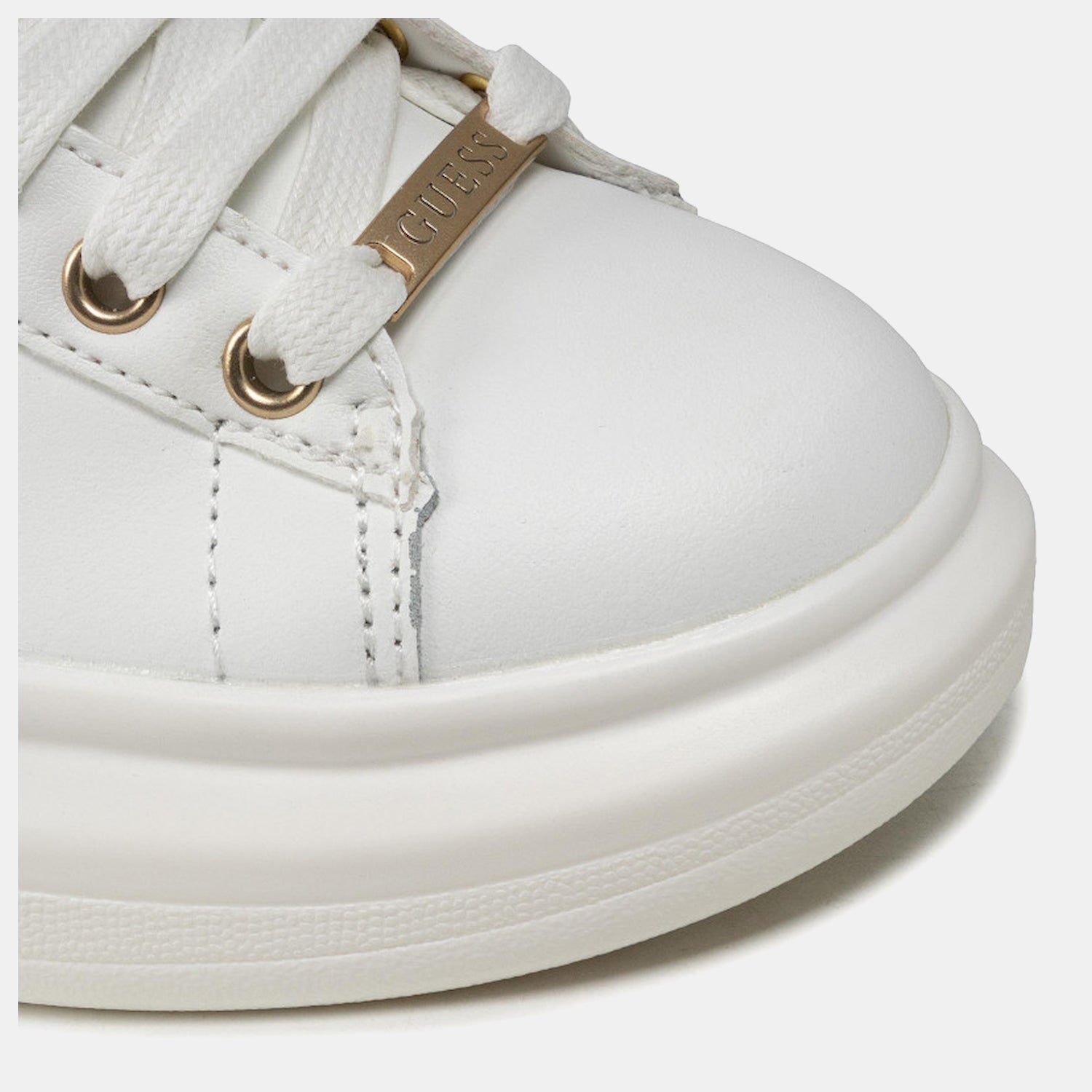 Guess Sapatilhas Sneakers Shoes Fl7rnofal12 Whi Brown Branco Castanho_shot3