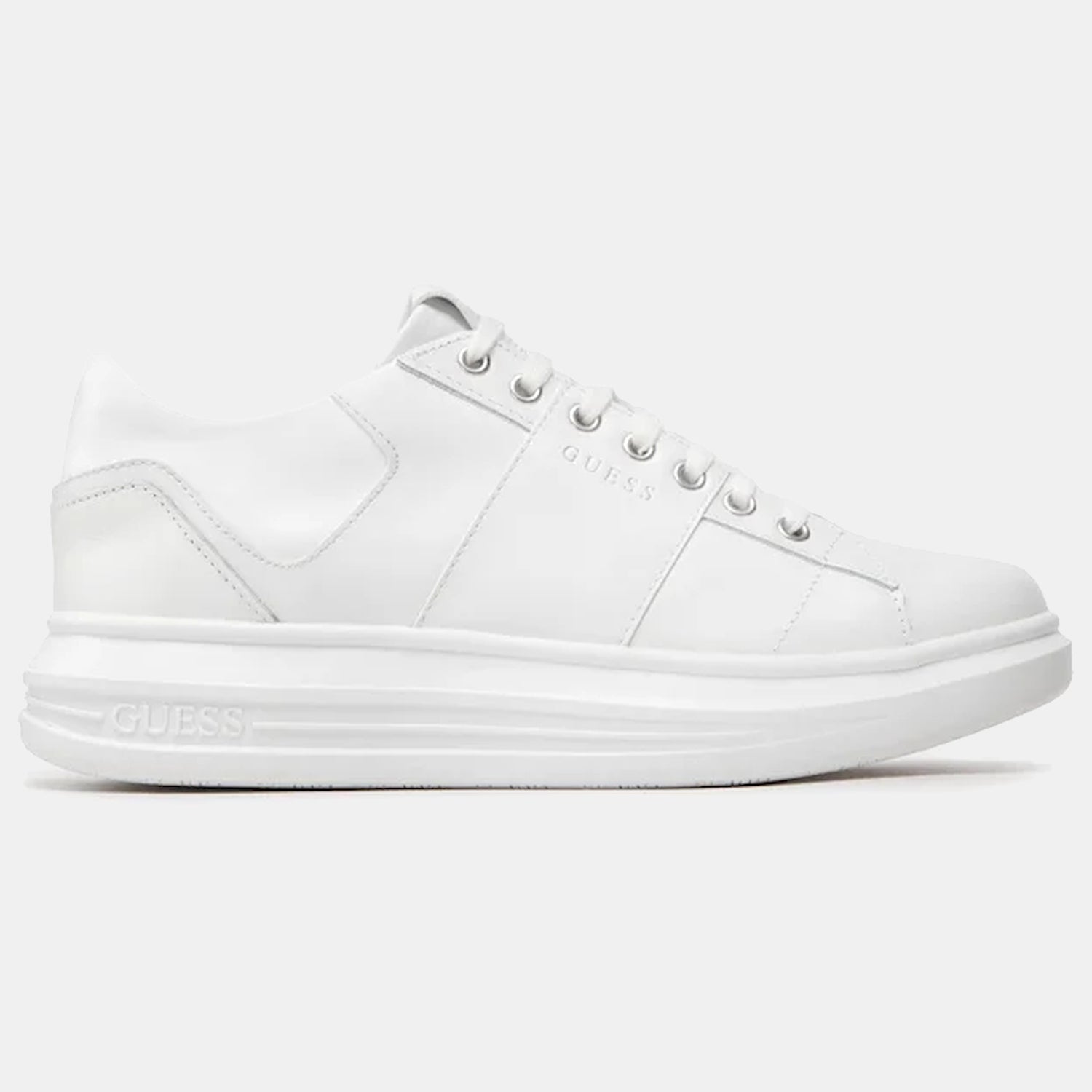 Guess Sapatilhas Sneakers Shoes Fm7srn Lea12 White Whi Branco Branco_shot1