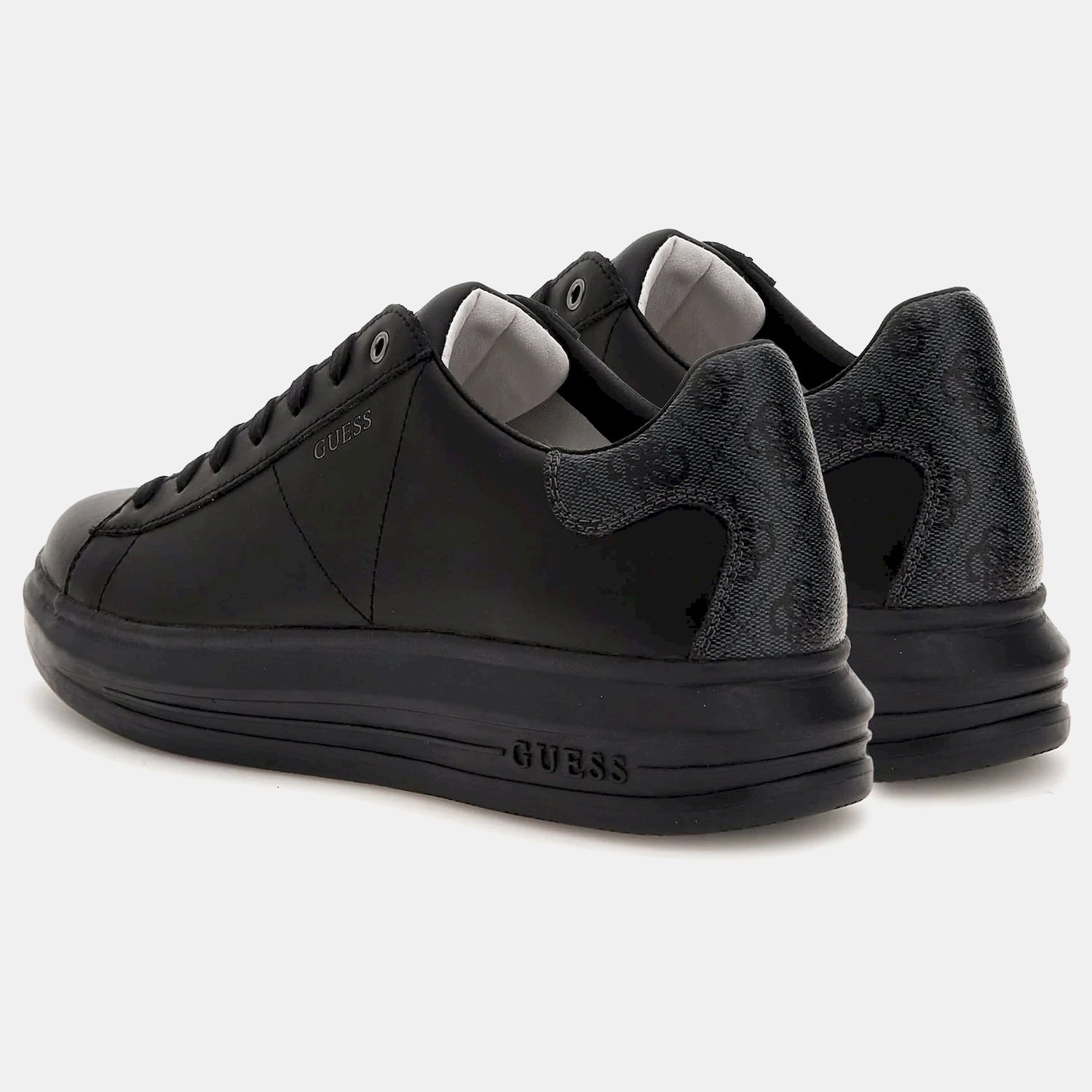 Guess Sapatilhas Sneakers Shoes Fm8vib Triple Blk Preto_shot2