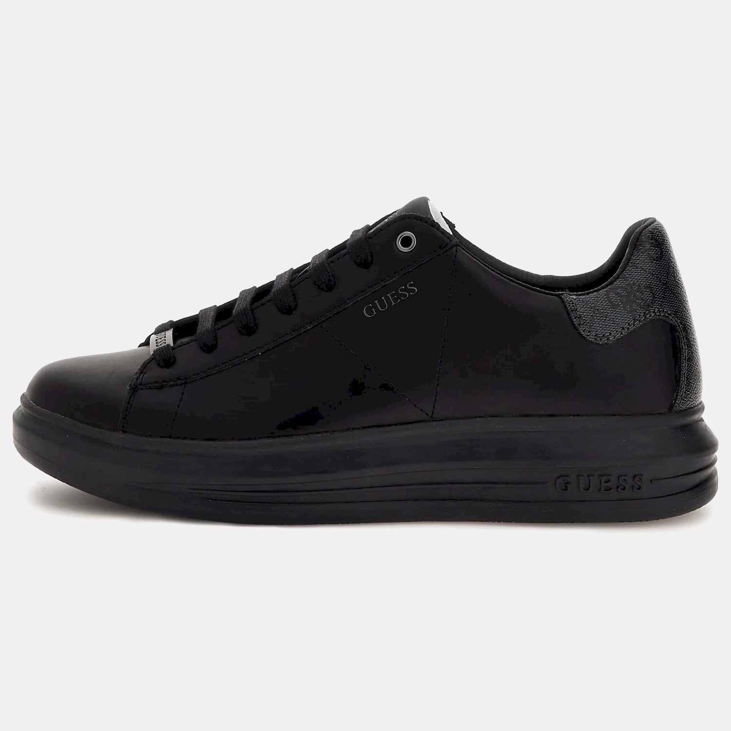 Guess Sapatilhas Sneakers Shoes Fm8vib Triple Blk Preto_shot3