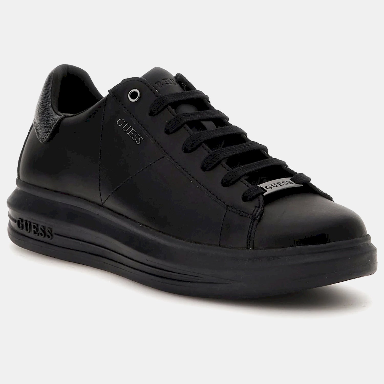 Guess Sapatilhas Sneakers Shoes Fm8vib Triple Blk Preto_shot4