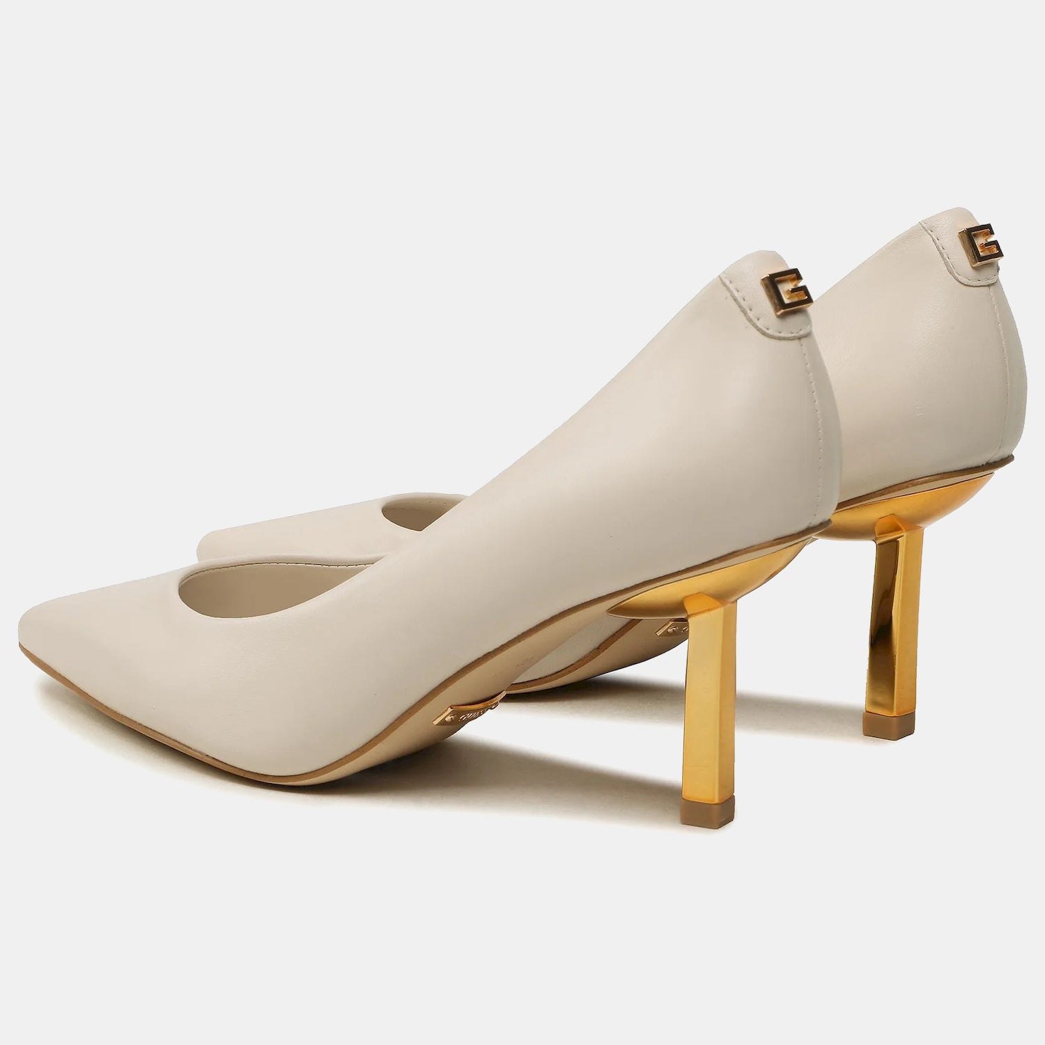 Guess Sapatos Shoes Fl7bmy Cream Creme_shot2