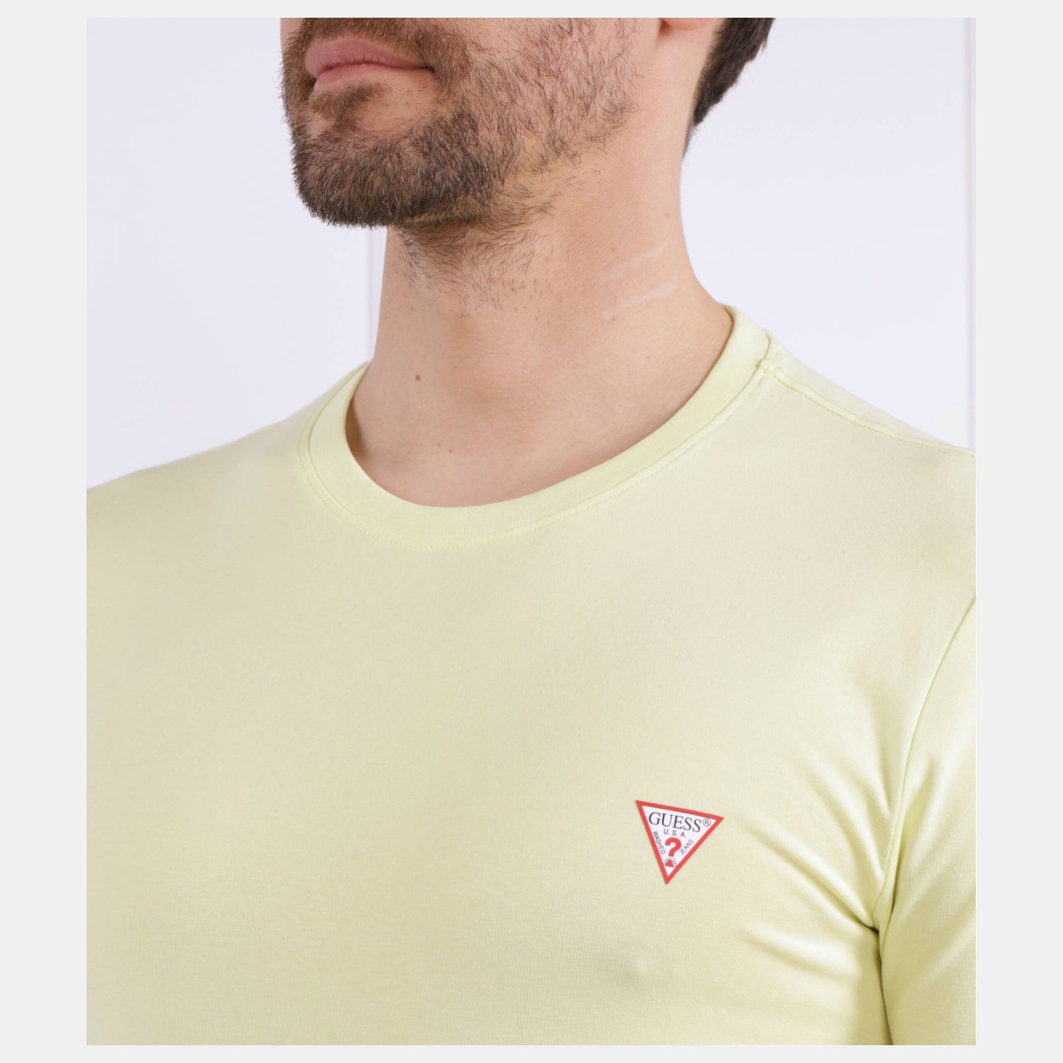 Guess T Shirt M2yi24 J1311 Lime Lima_shot3