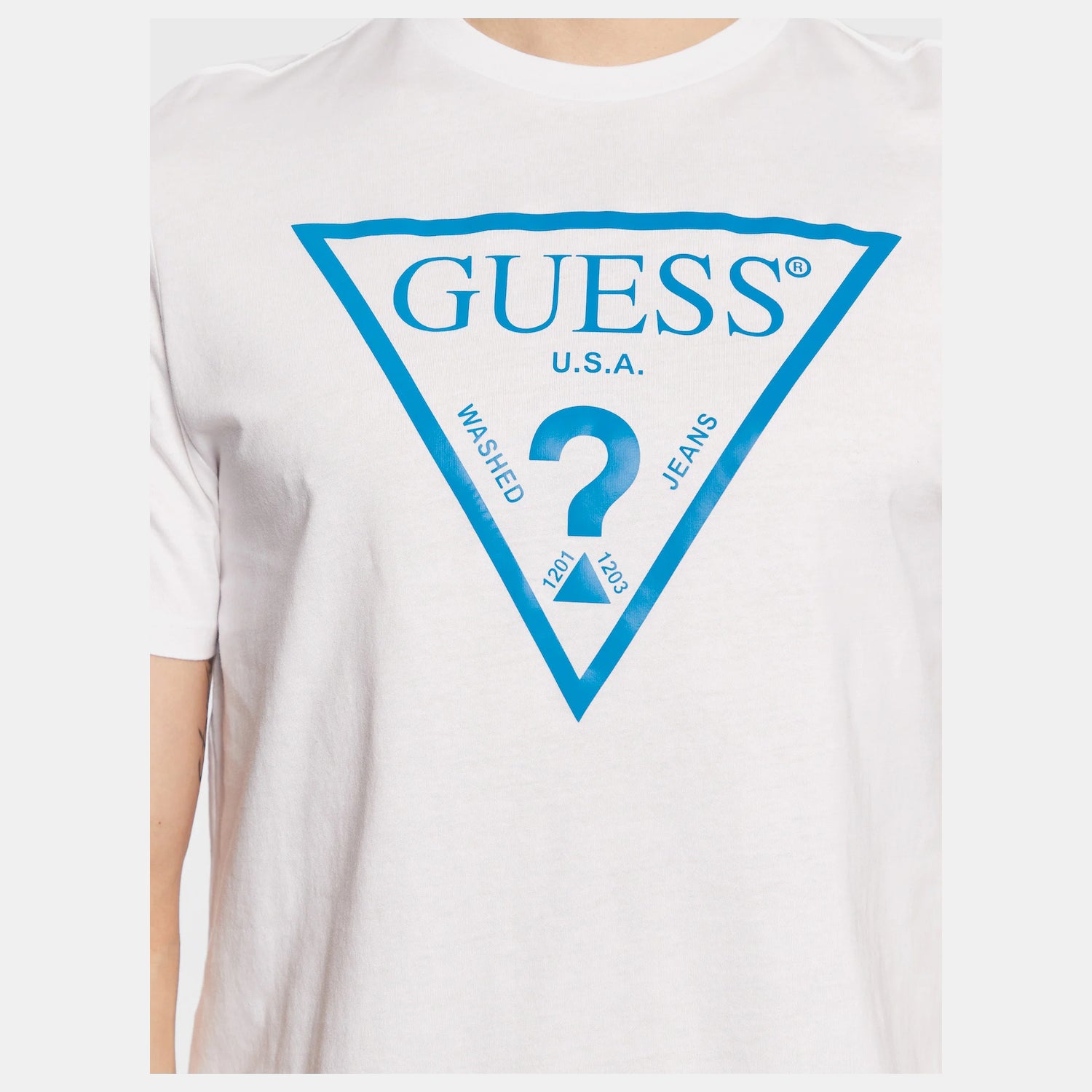 Guess T Shirt M3gi44 K9rm1 White Branco_shot2